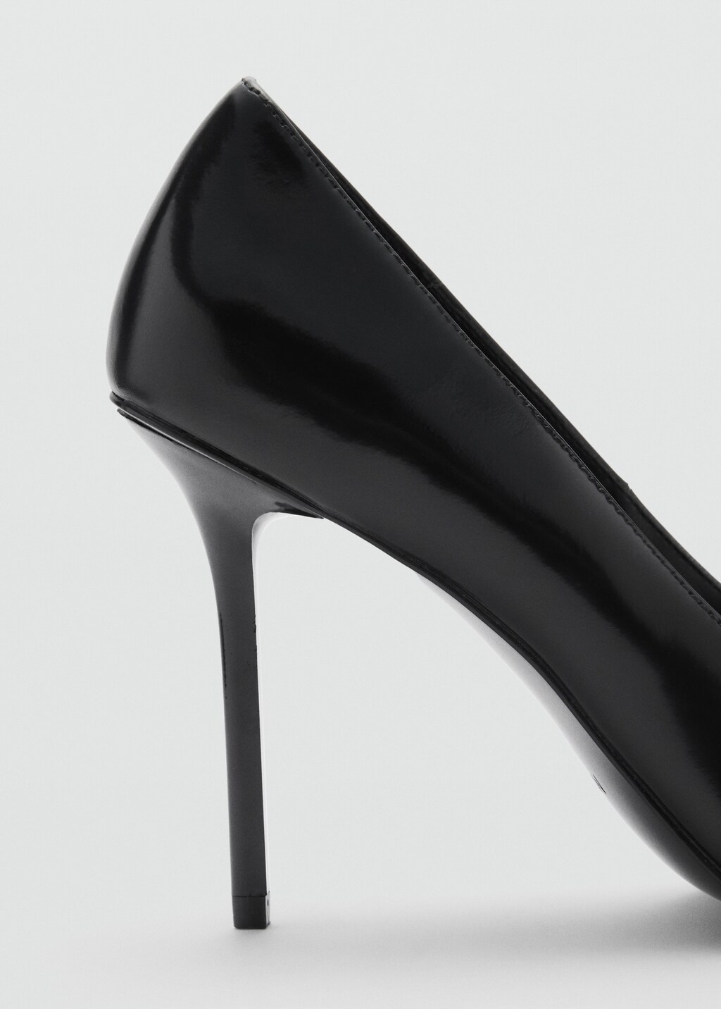 Heel leather shoes Women MANGO Egypt