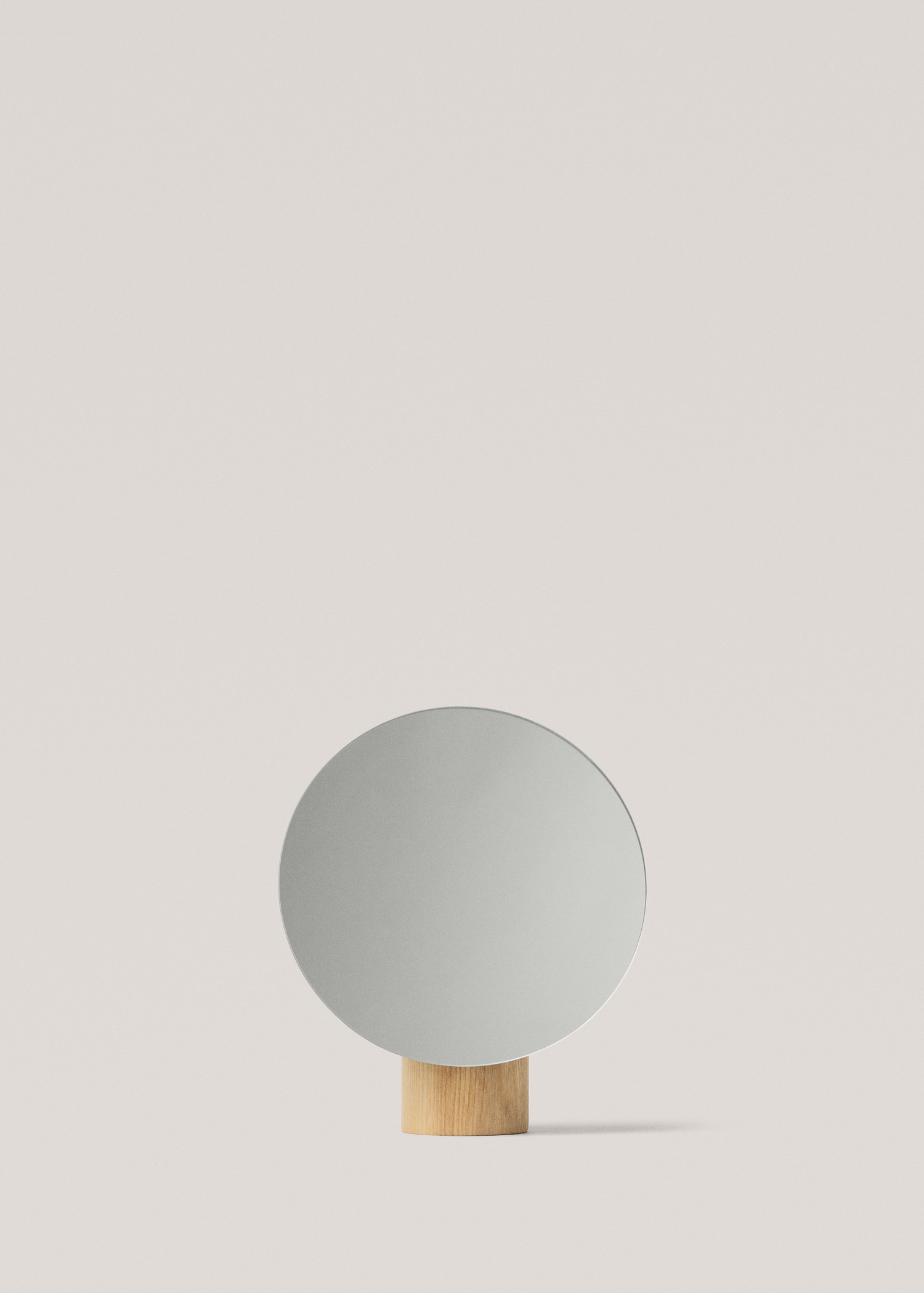 Ash wood vanity mirror - Article without model