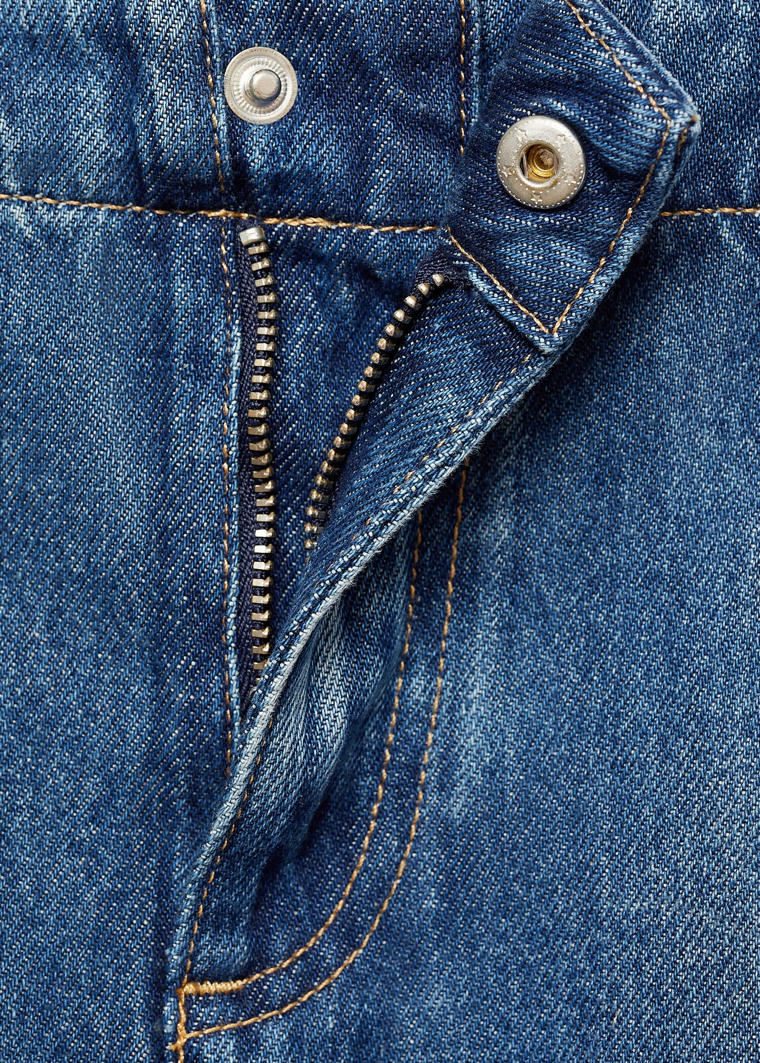 Jupe denim coutures contrastantes - Détail de l'article 8