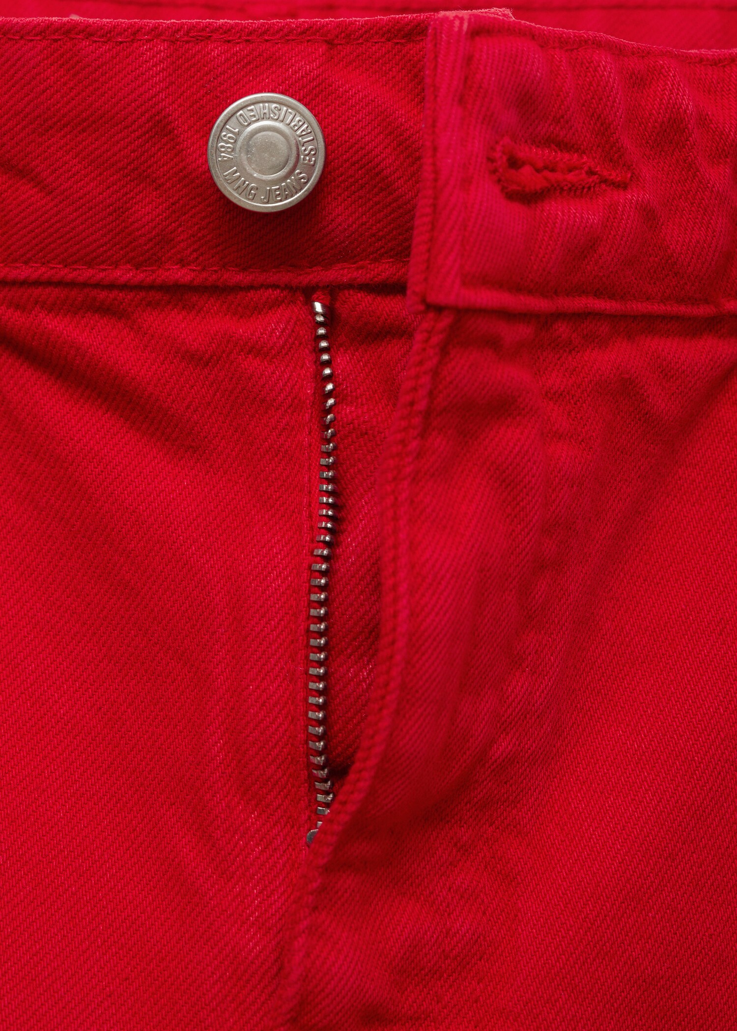 Jeans rectos tiro alto - Detalle del artículo 8