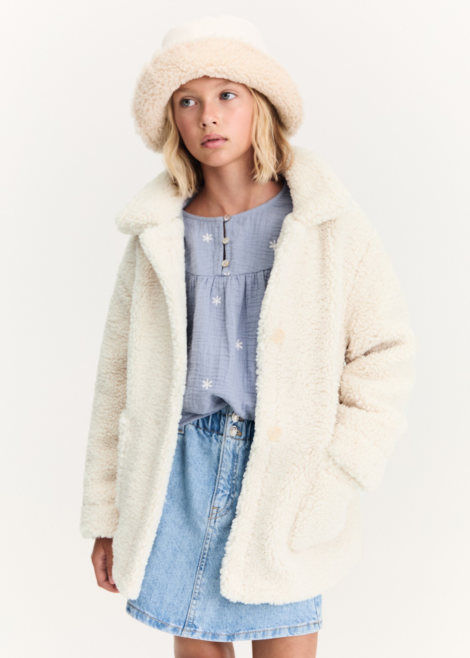 Manteau imitation mouton - Détail de l'article 1
