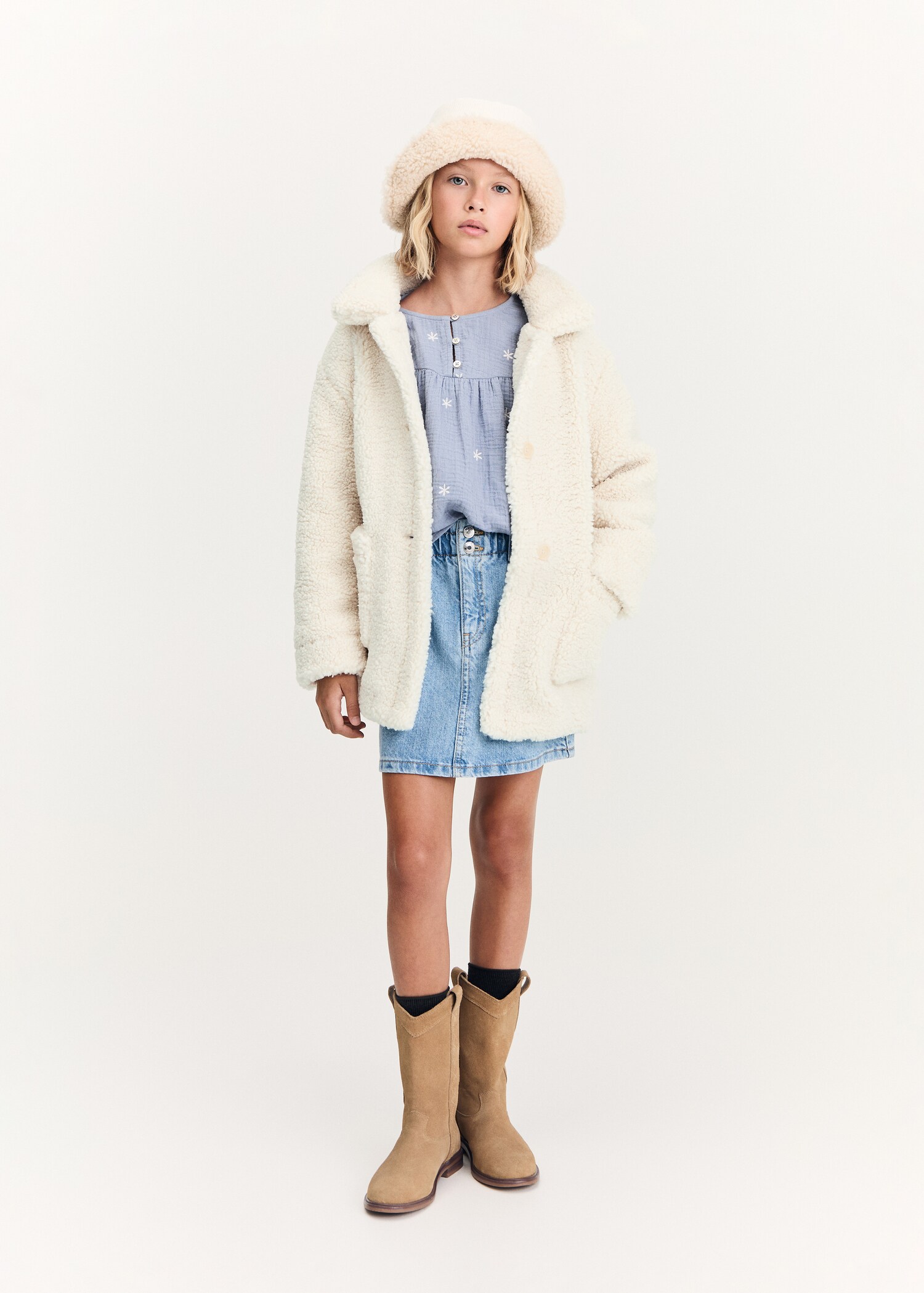 Manteau imitation mouton - Détail de l'article 2