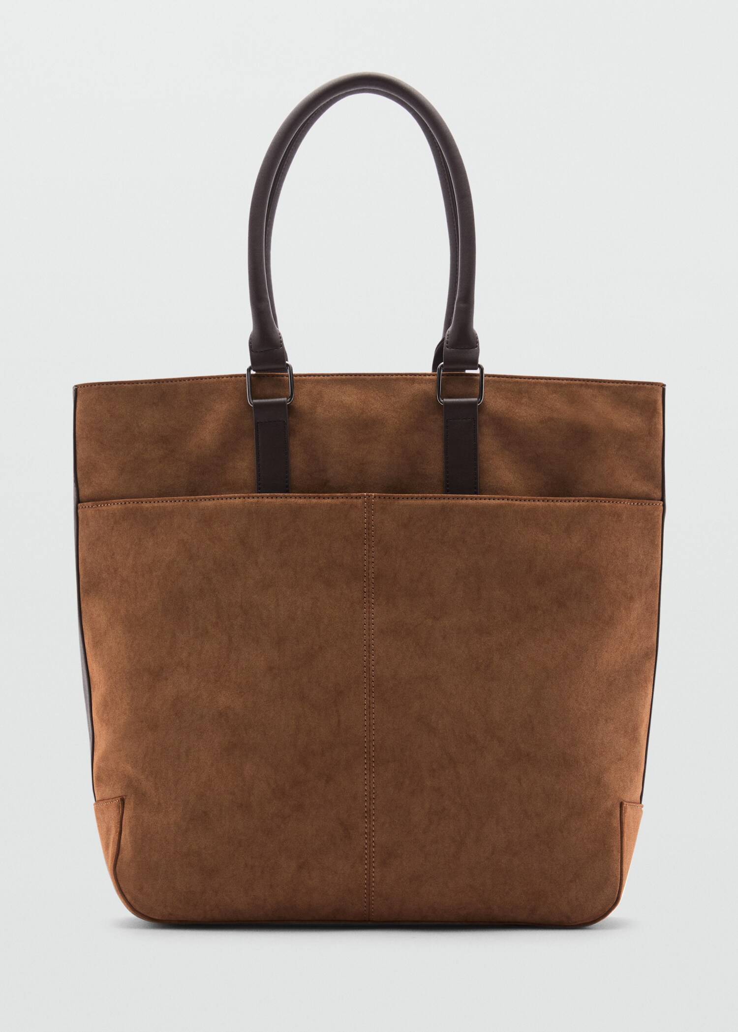 Sac bandoulière simili-cuir daim - Article sans modèle
