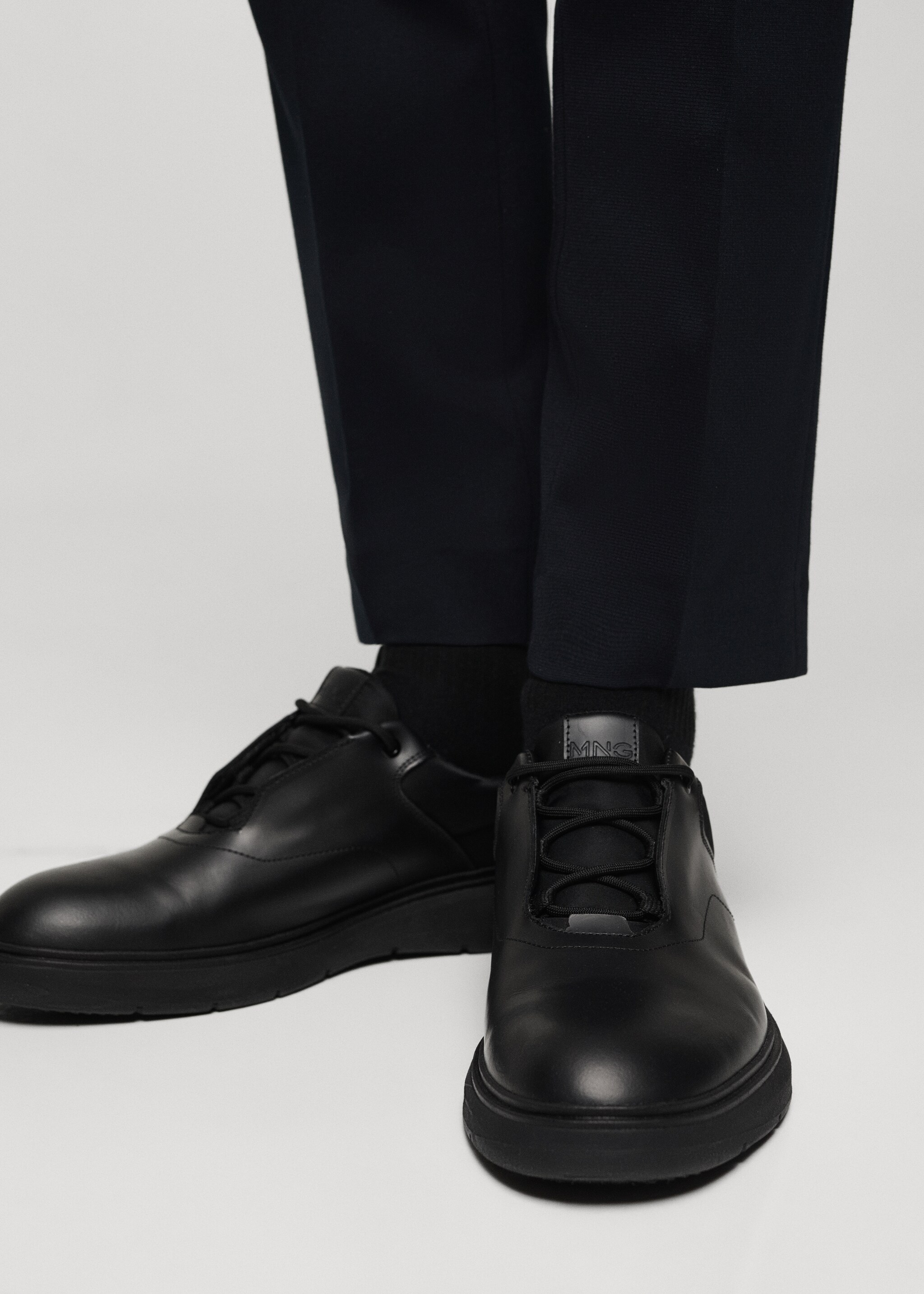 Derbys cuir combiné - Détail de l'article 9