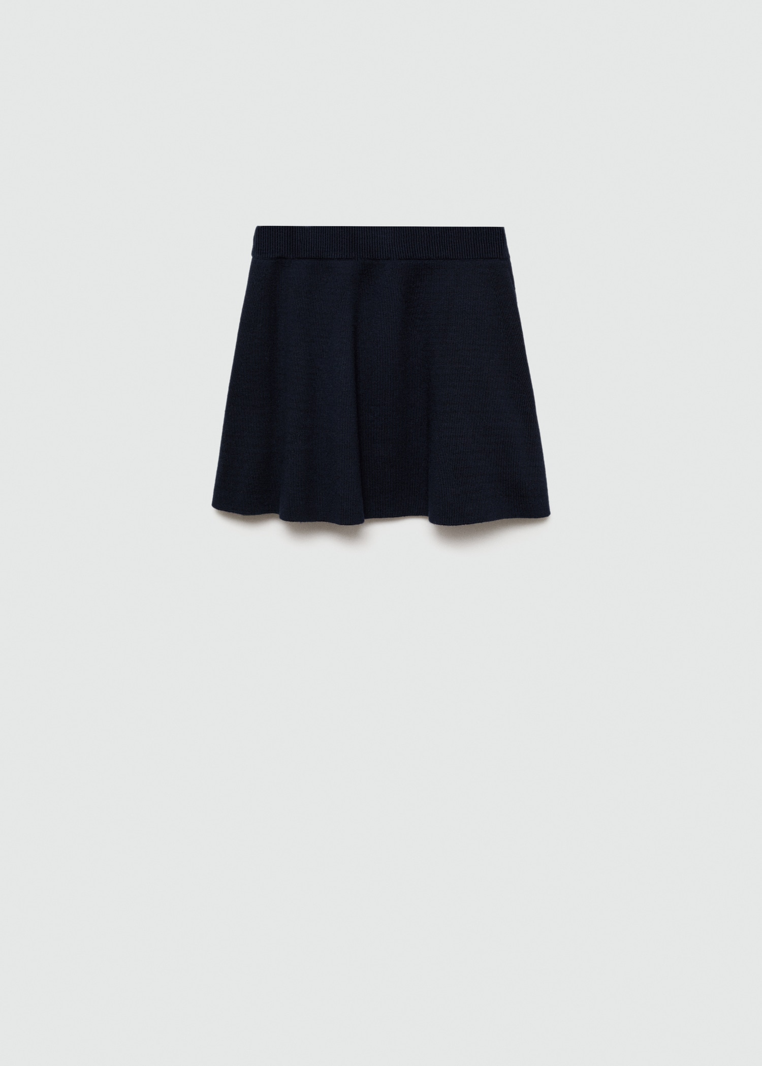 Knitted skirt - Reverse of the article