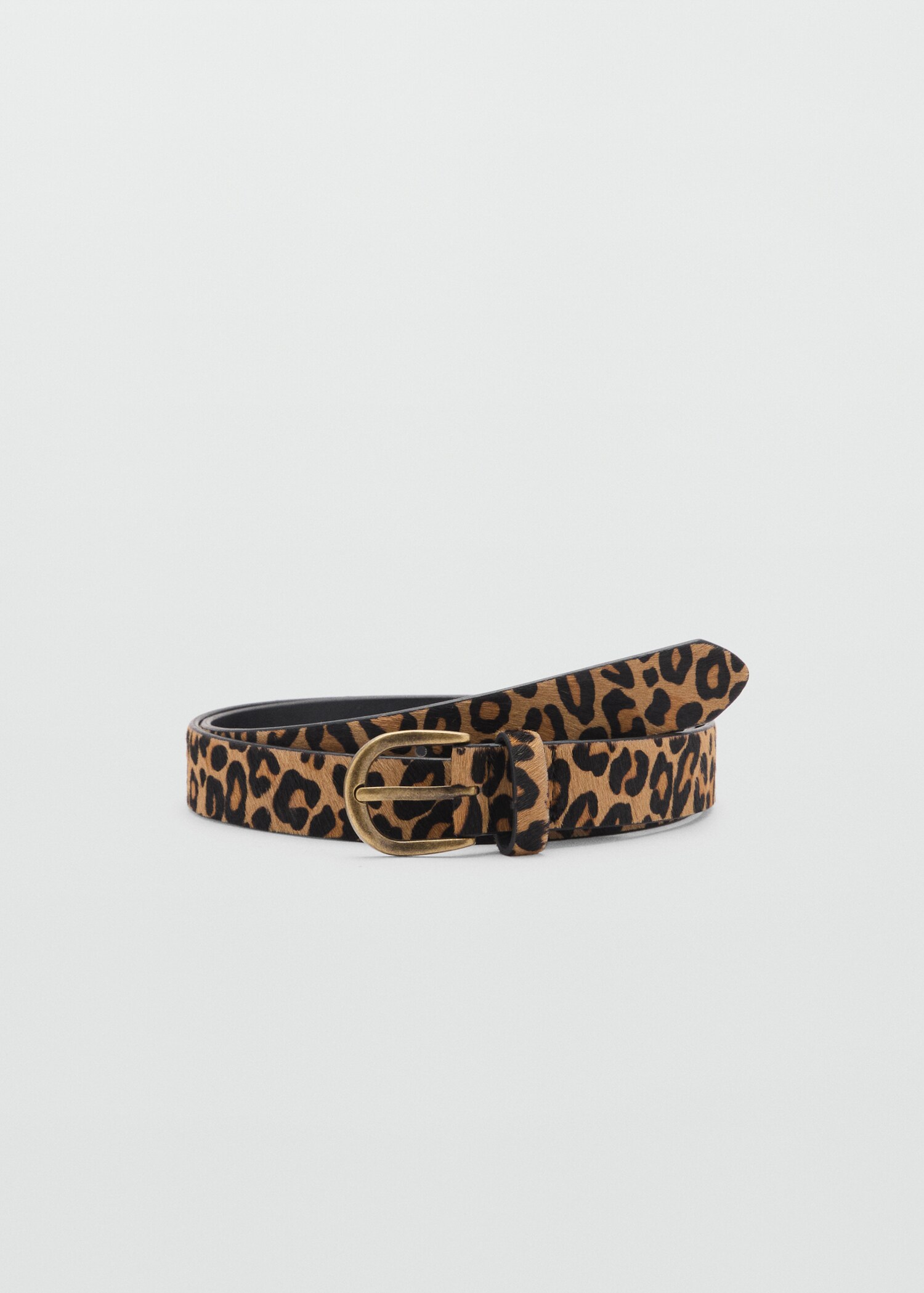 Ceinture léopard cuir - Article sans modèle