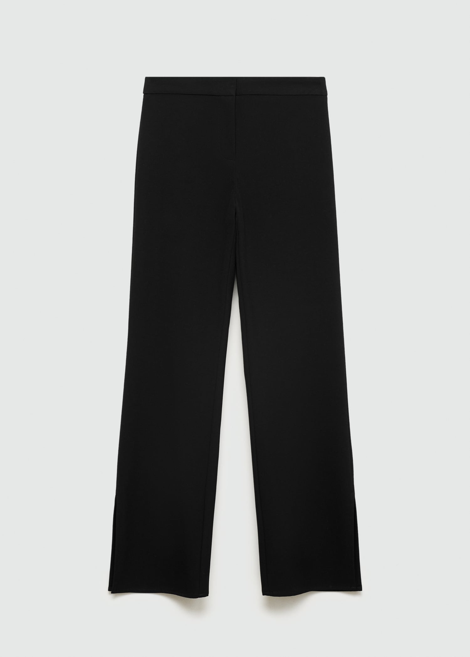 Side slit suit trousers - Article without model