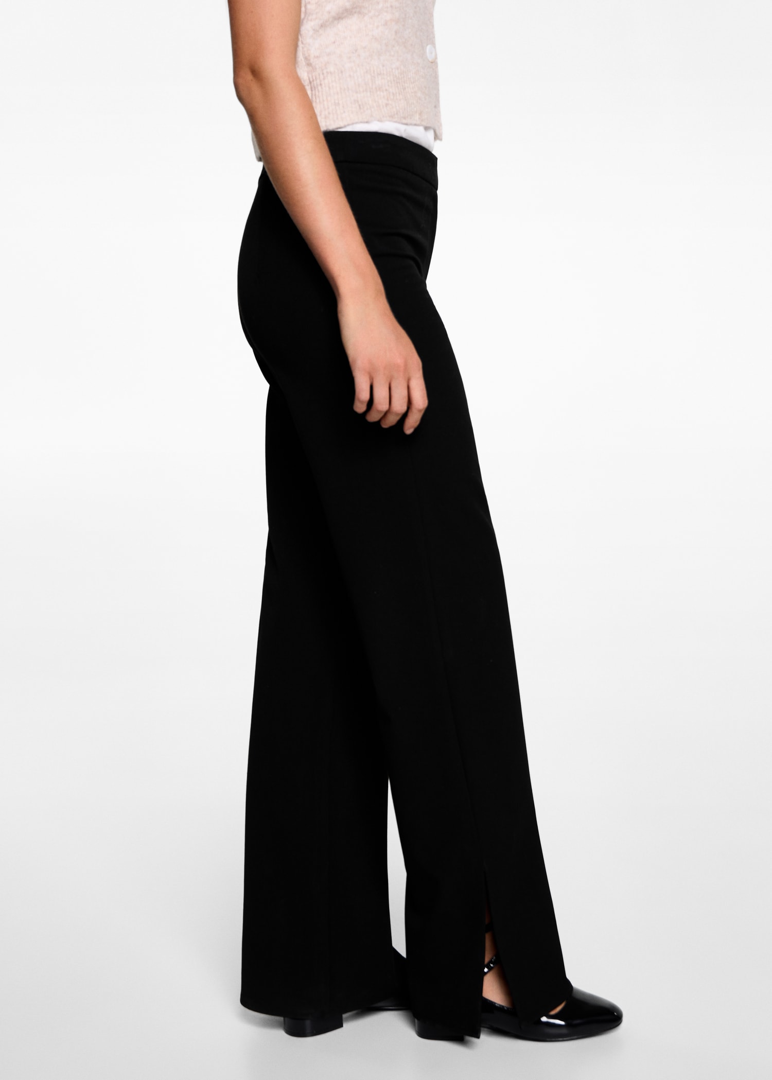 Side slit suit trousers - Details of the article 6