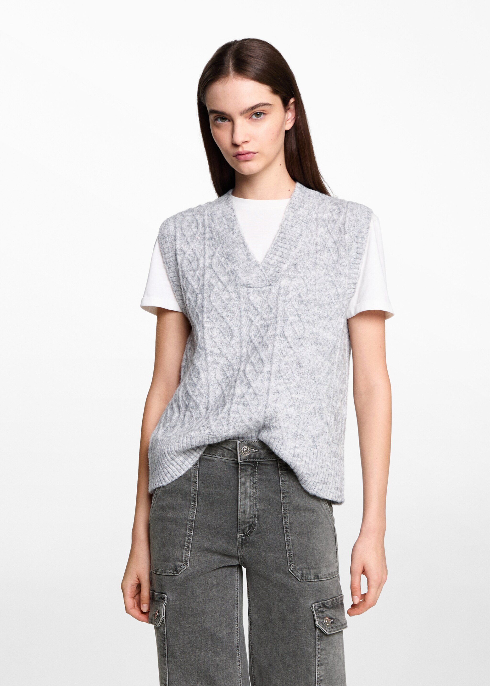 Pocket cargo jeans - Medium plane