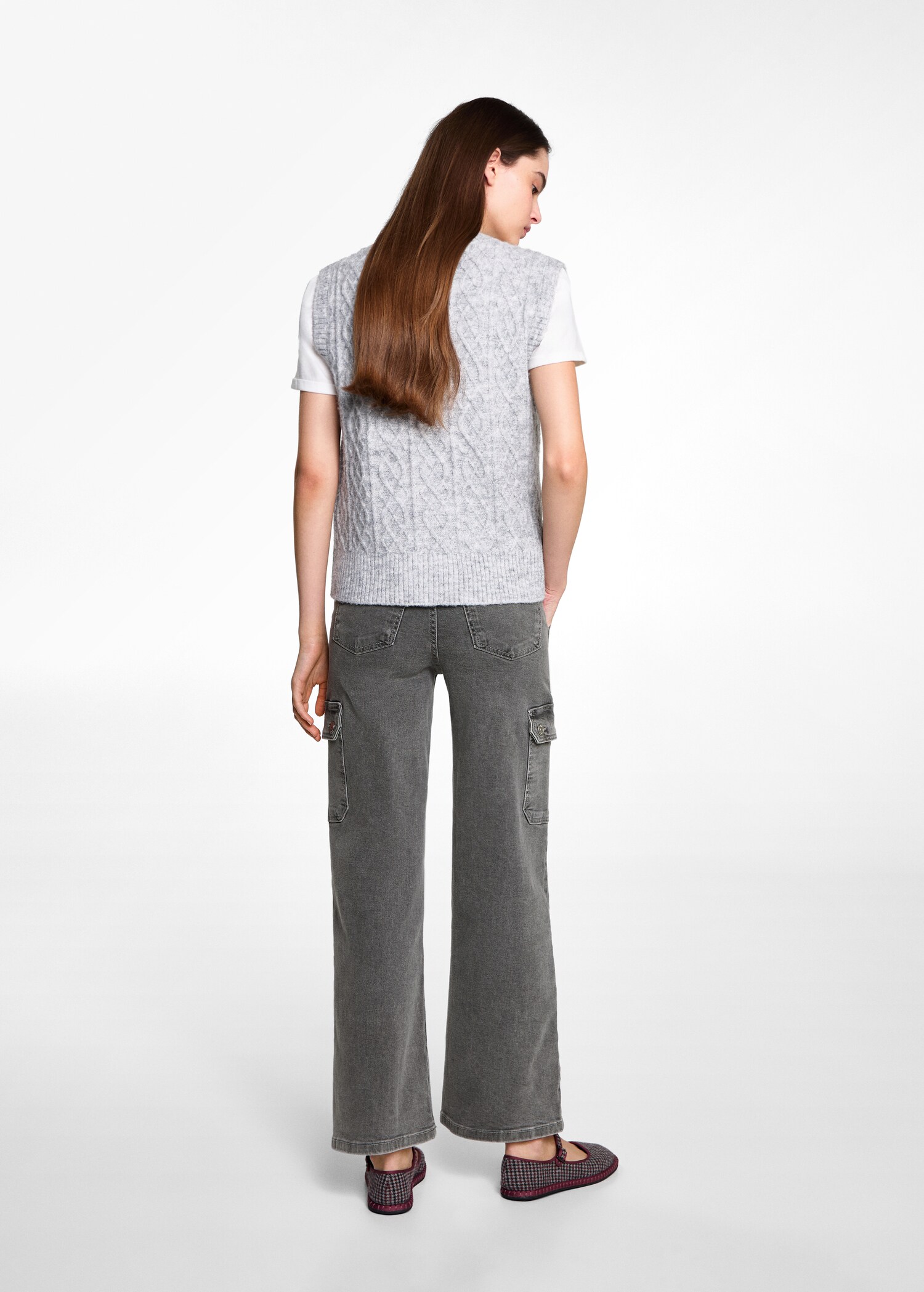 Pocket cargo jeans - Reverse of the article