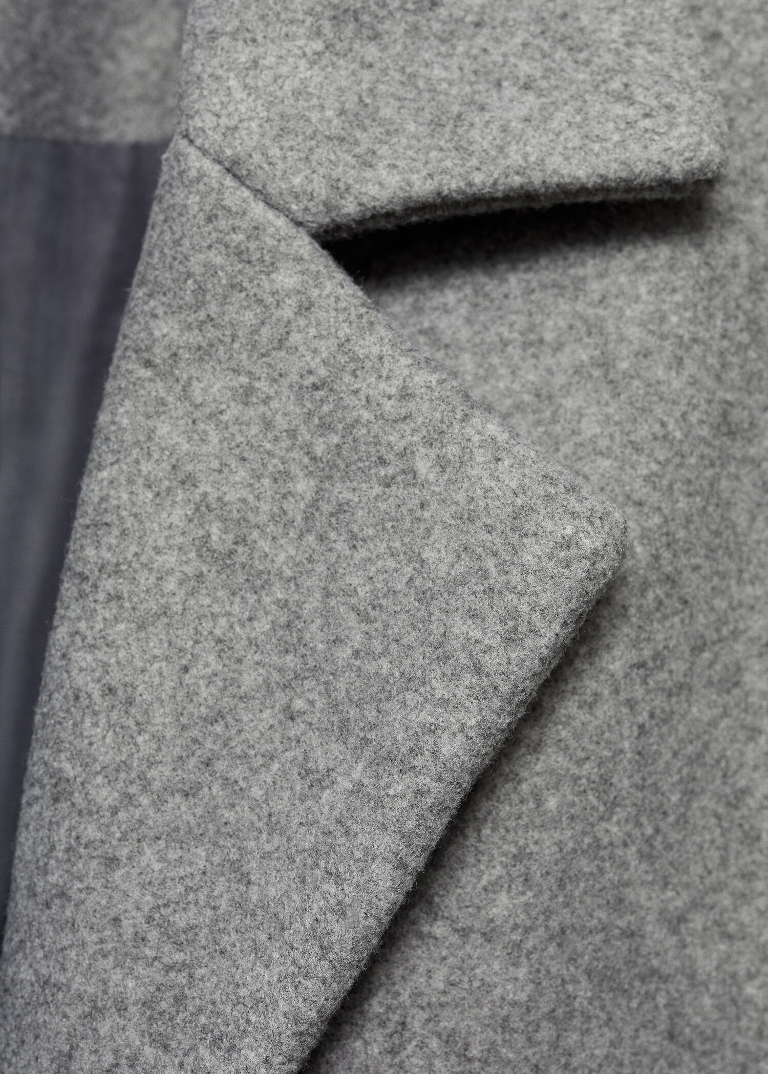 Manteau drap de laine poches - Détail de l'article 0