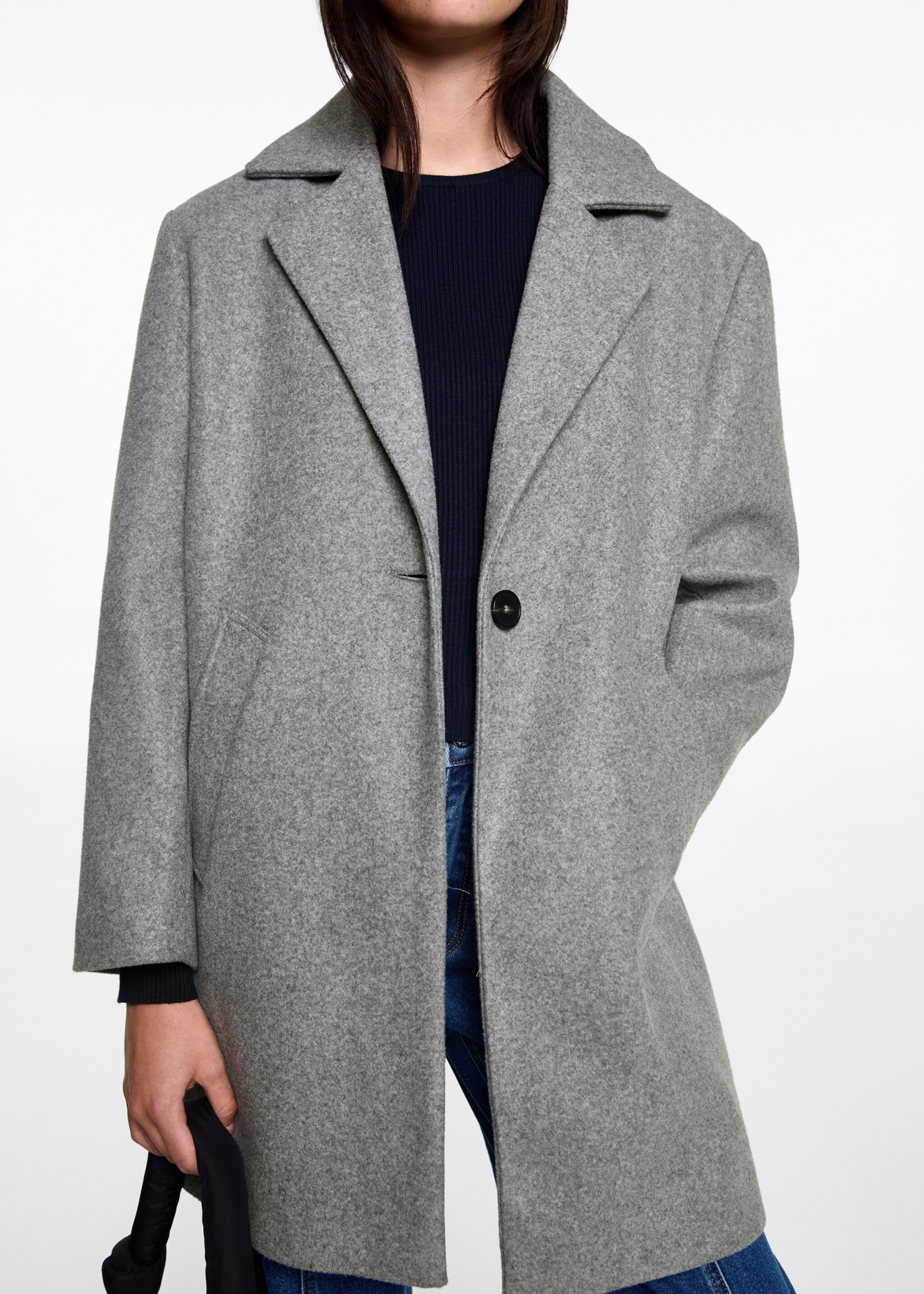 Cloth coat with pockets - Details of the article 6