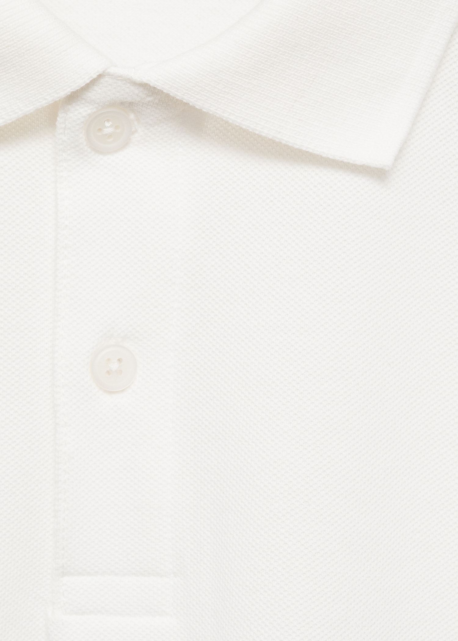 Long sleeves cotton polo - Details of the article 8