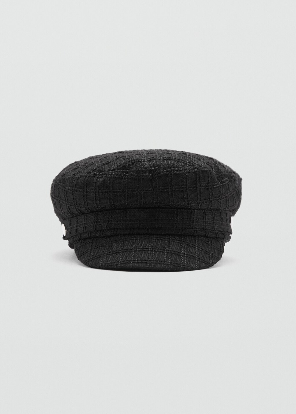 check-baker-s-cap-women-mango-usa