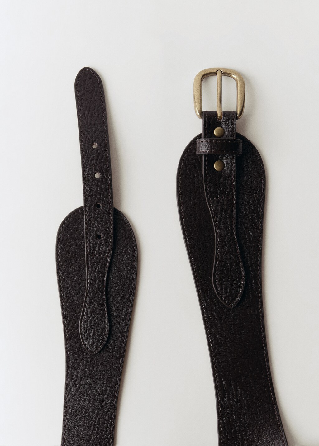 Leather obi belt Women MANGO United Kingdom