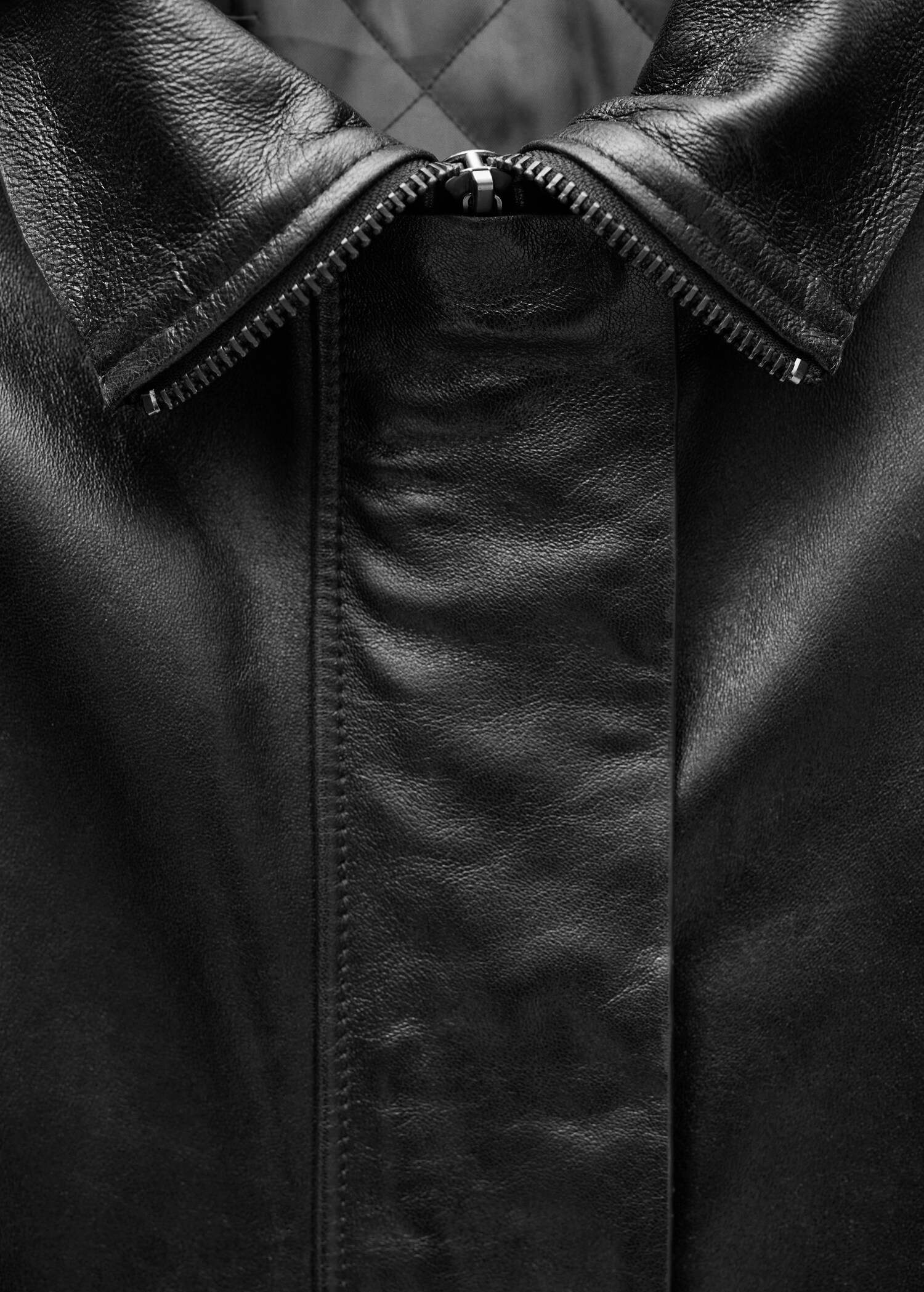 Veste cuir oversize - Détail de l'article 8