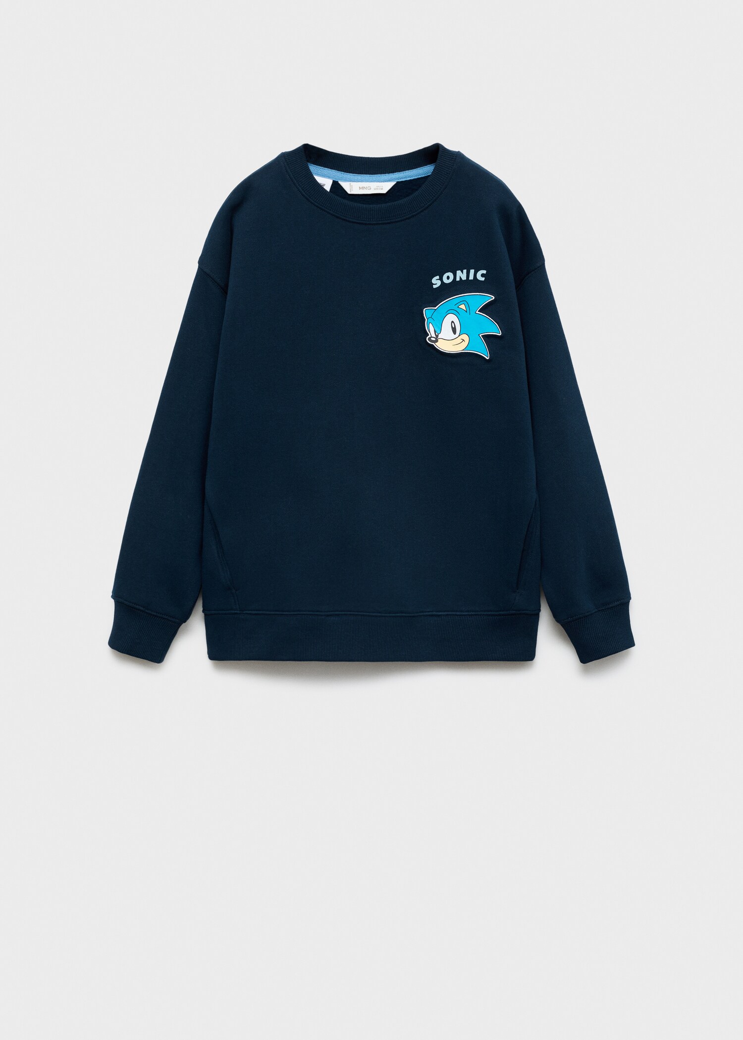 Embossed Sonic sweatshirt - Article without model