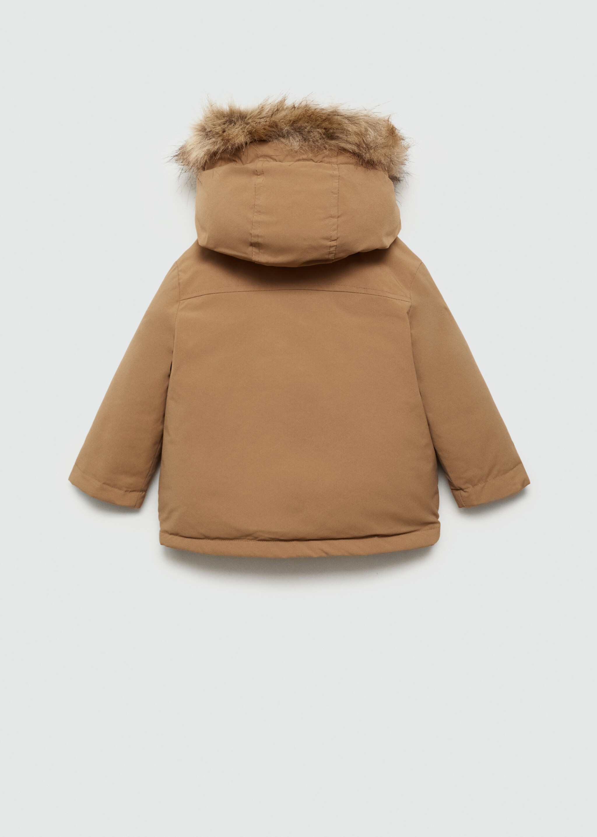 Anorak acolchado interior polar - Reverso del artículo
