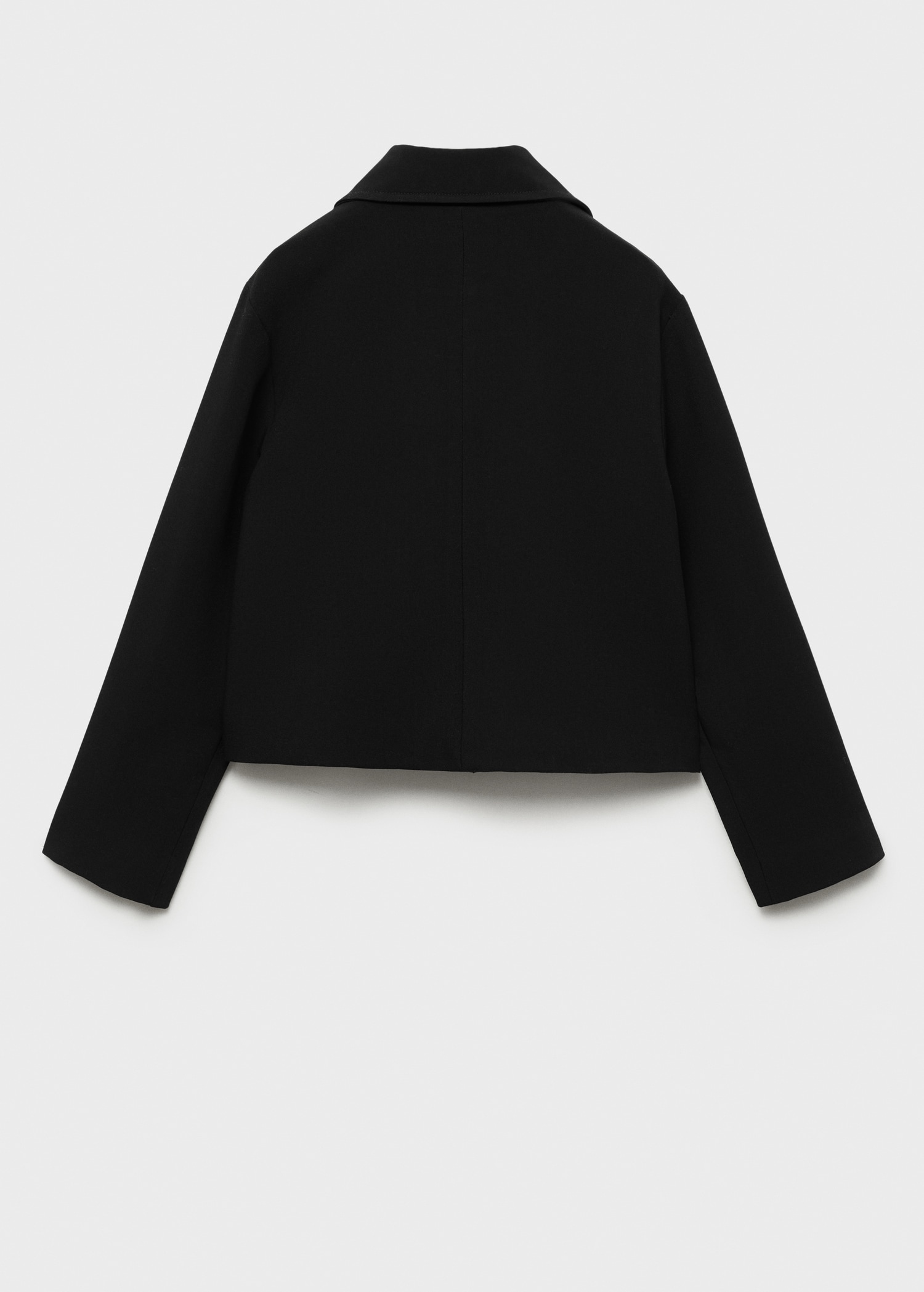 Buttoned jacket - Reverse of the article