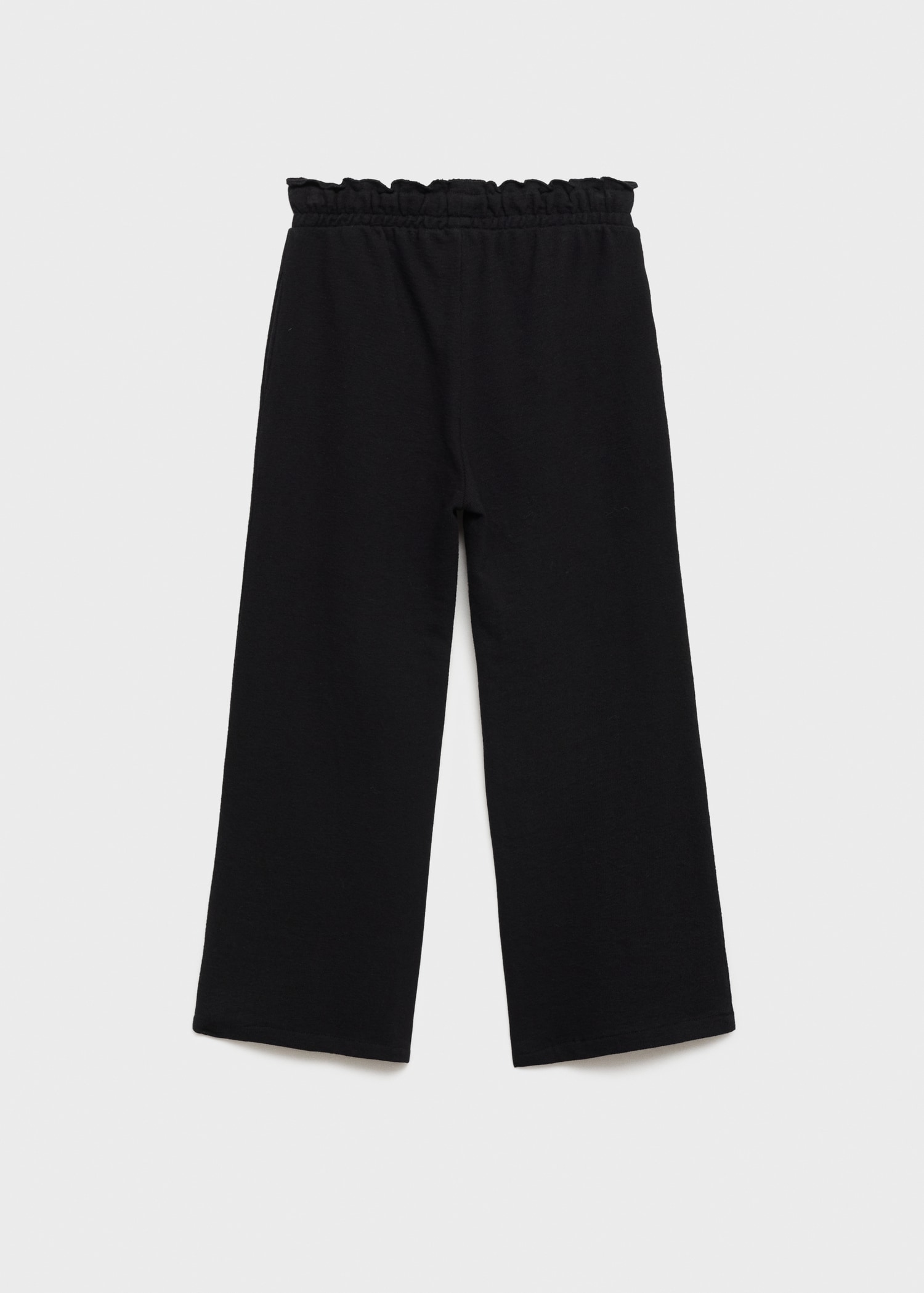 Cotton wideleg trousers - Reverse of the article