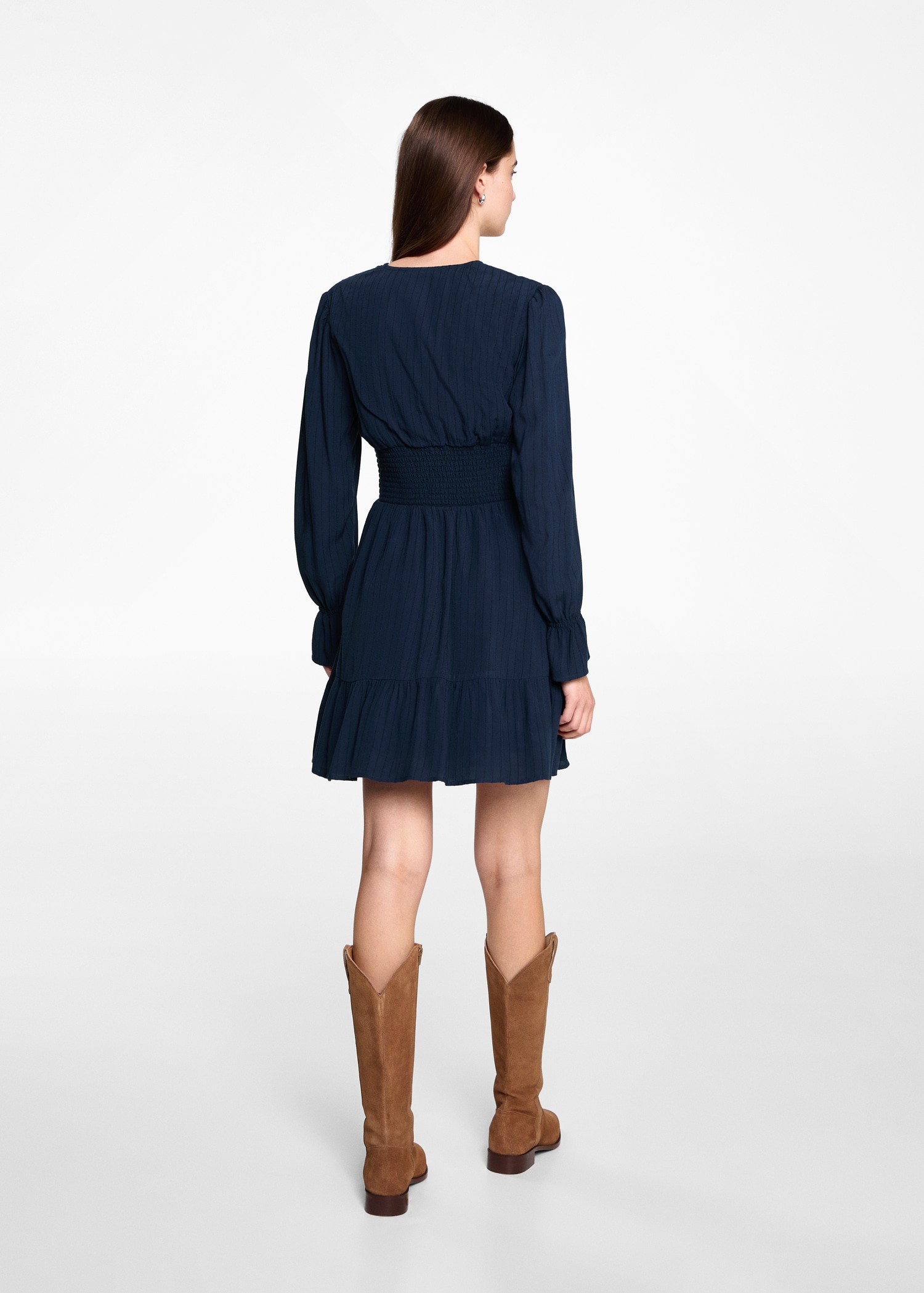 Robe à détail froncé - Verso de l’article