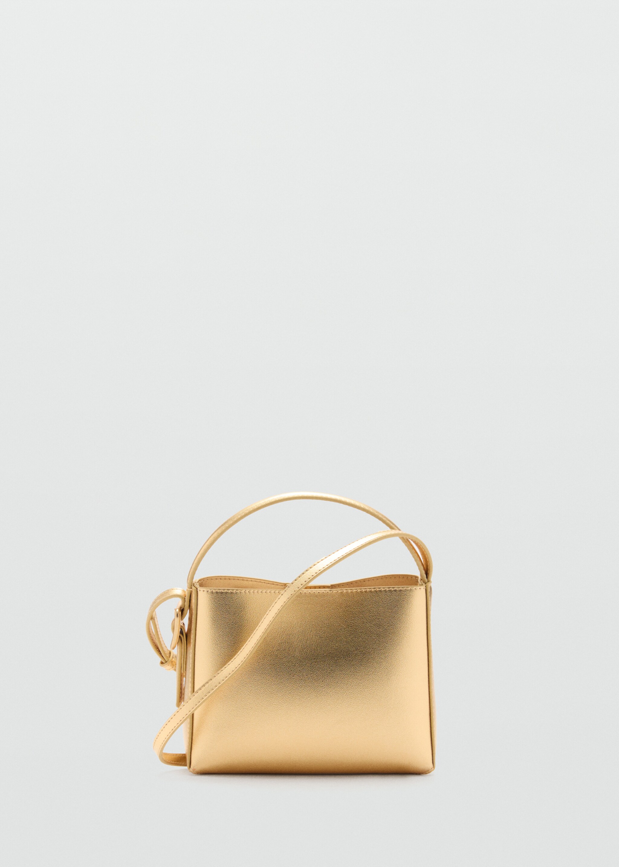 Bolso mini shopper metalizado - Artículo sin modelo