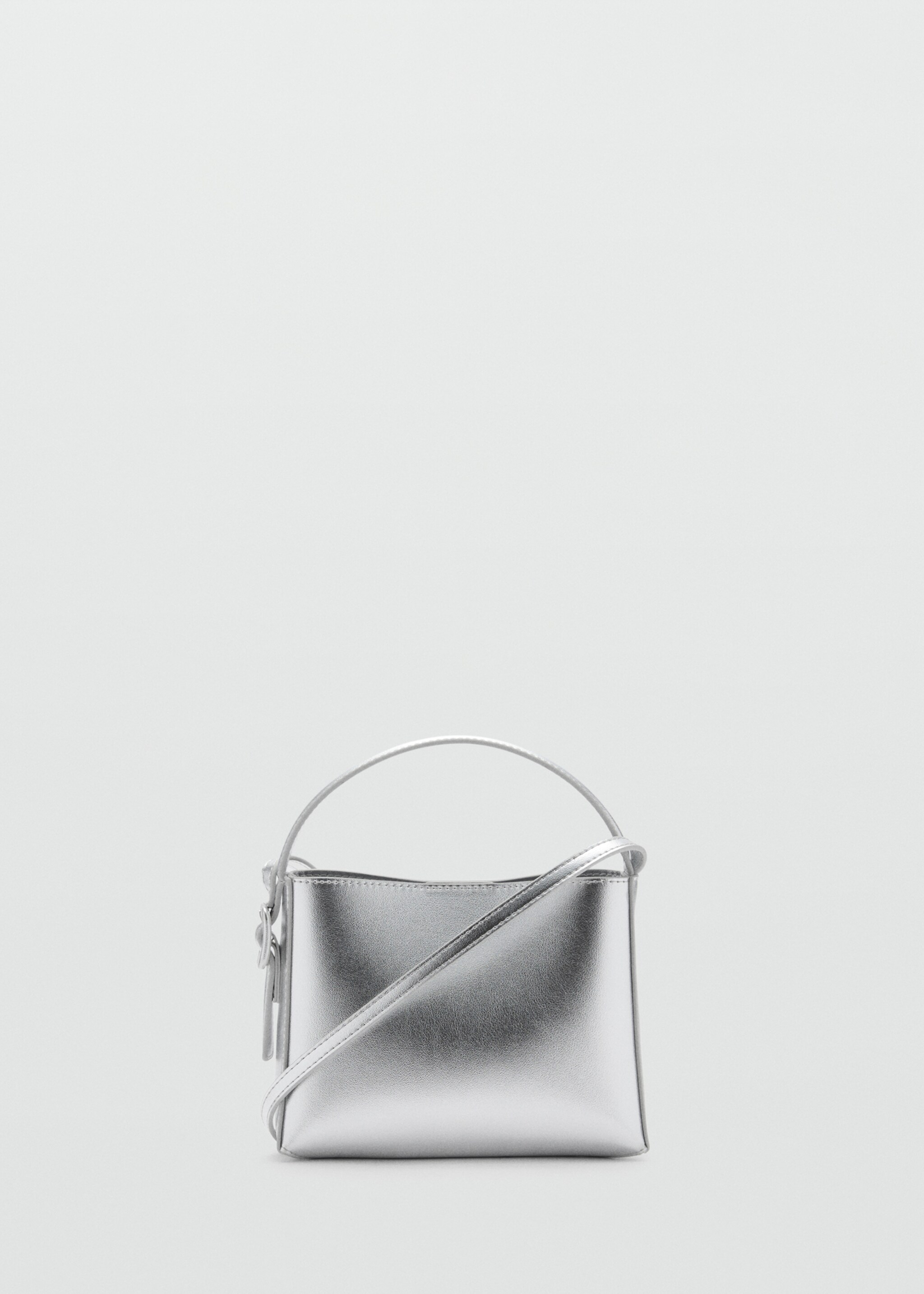 Bolso mini shopper metalizado - Artículo sin modelo