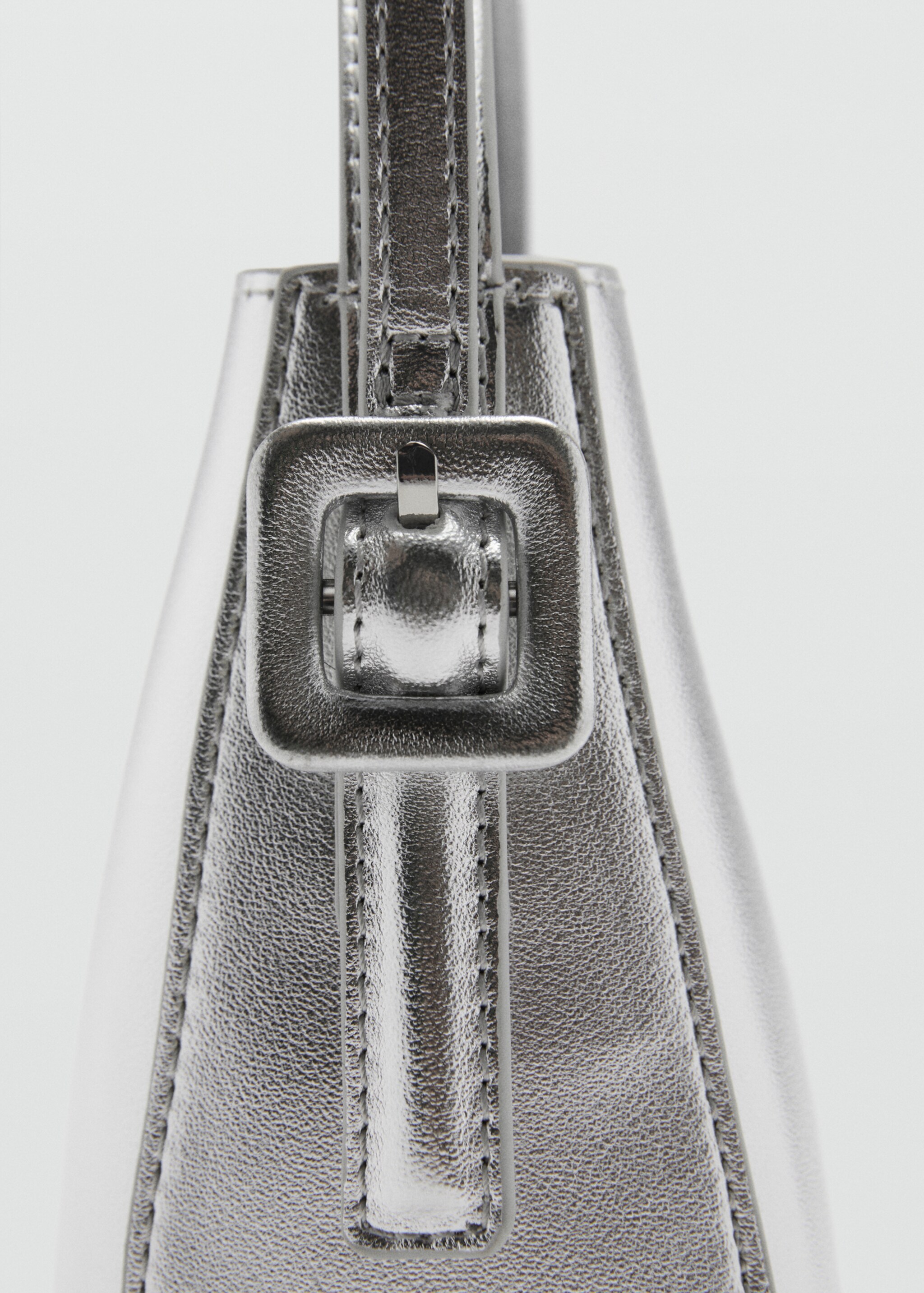 Bolso mini shopper metalizado - Detalle del artículo 1