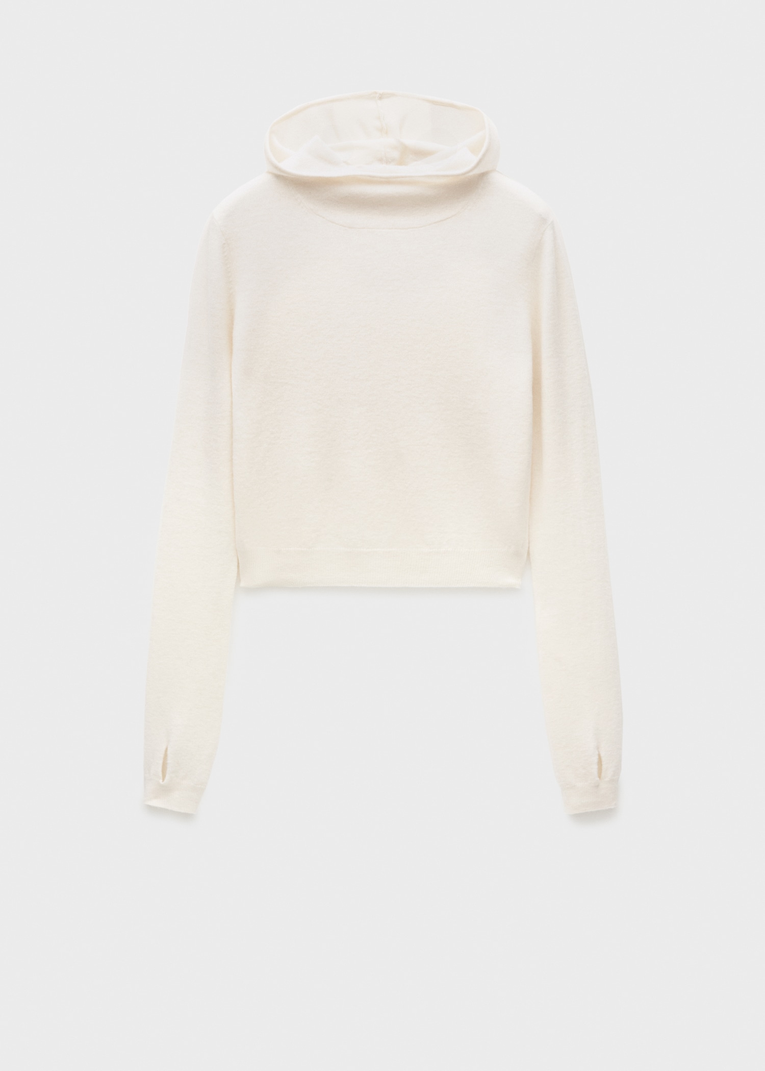 100% wool hooded sweater - Article without model