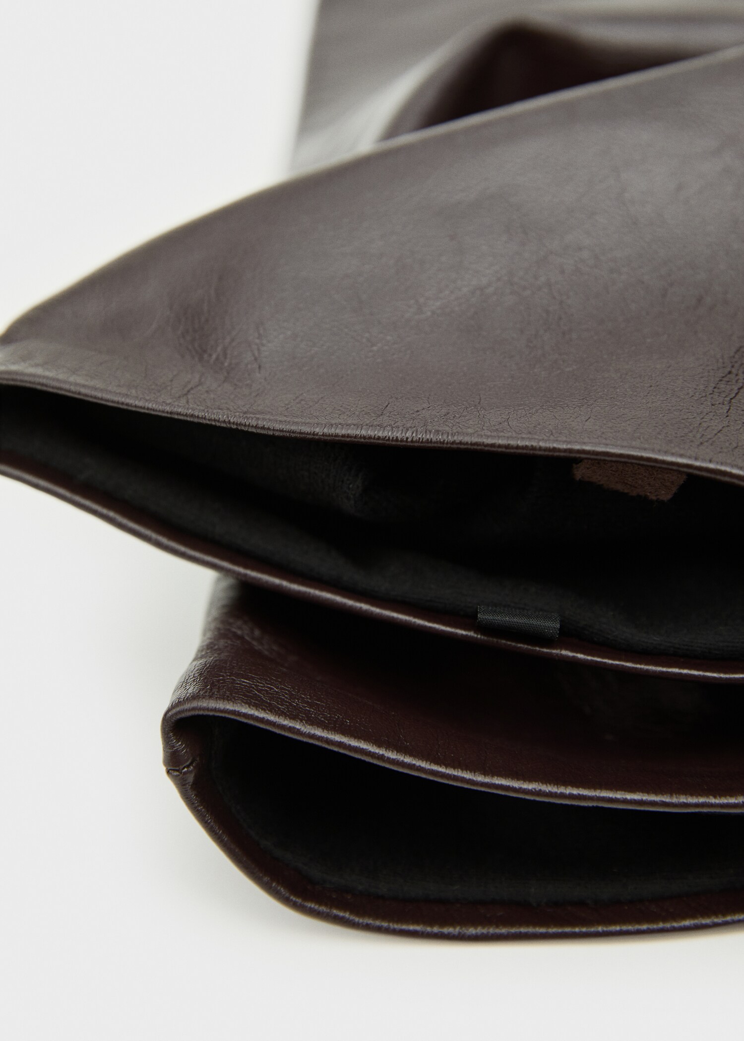 Lange leren handschoenen - Middenvlak