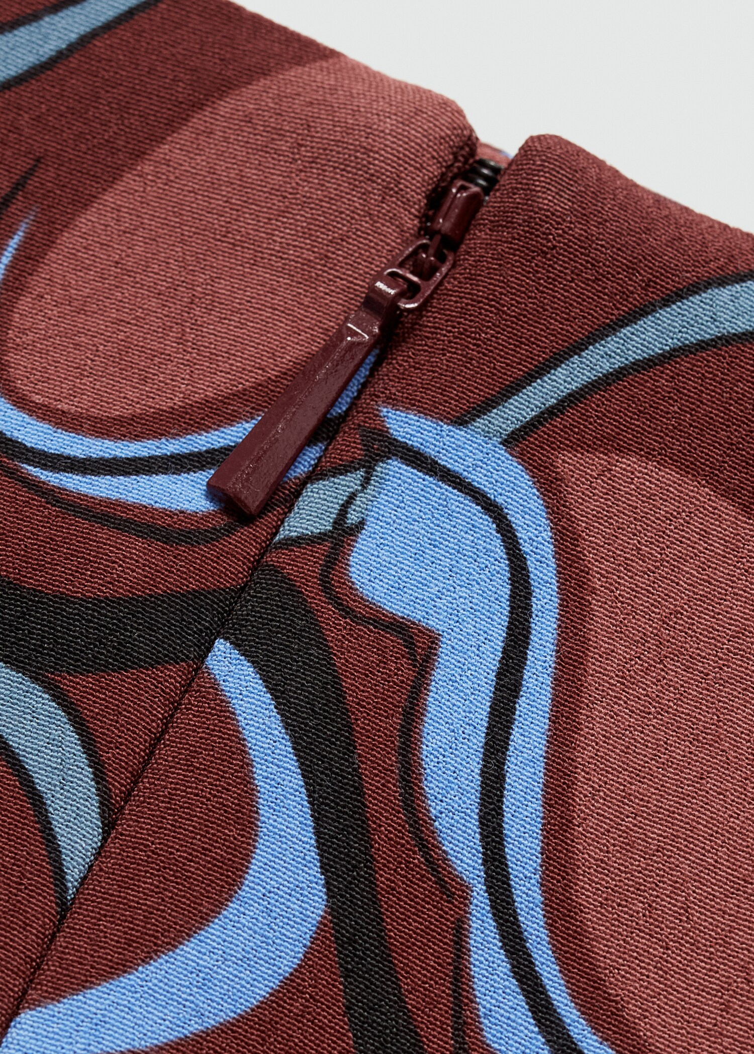 Printed miniskirt - Details of the article 0