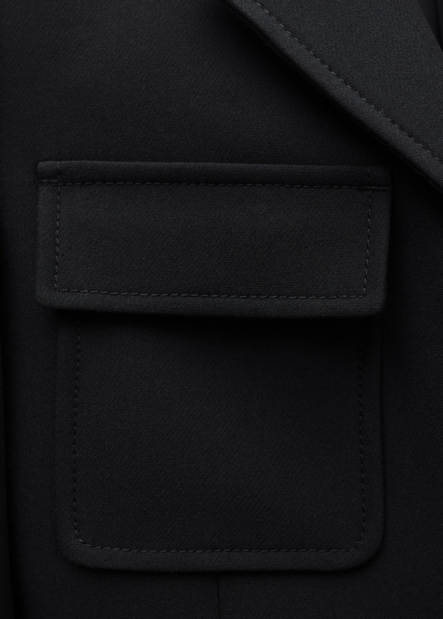 Chaqueta cinturón bolsillos - Detalle del artículo 0