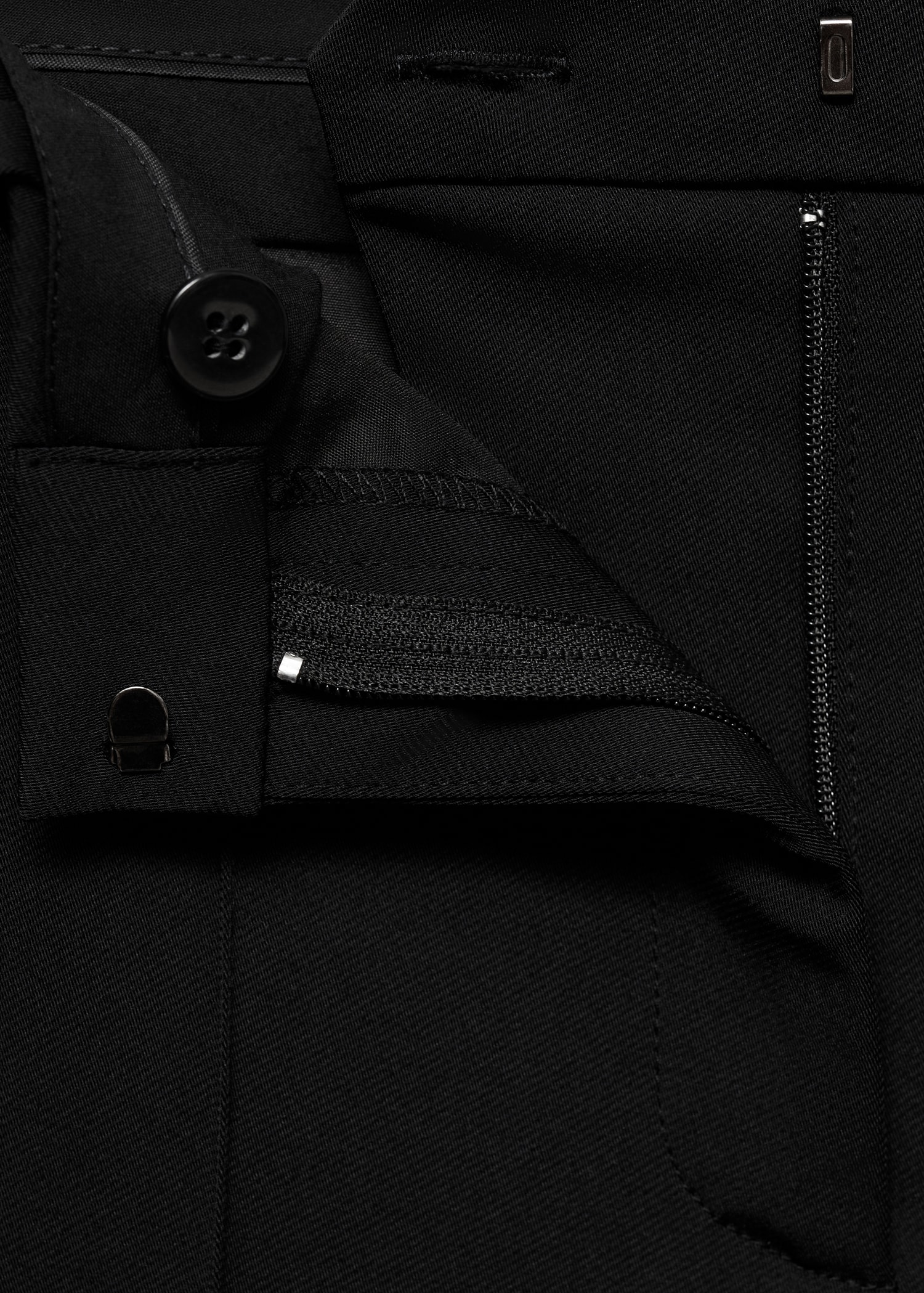 Slim fit suit trousers - Details of the article 8