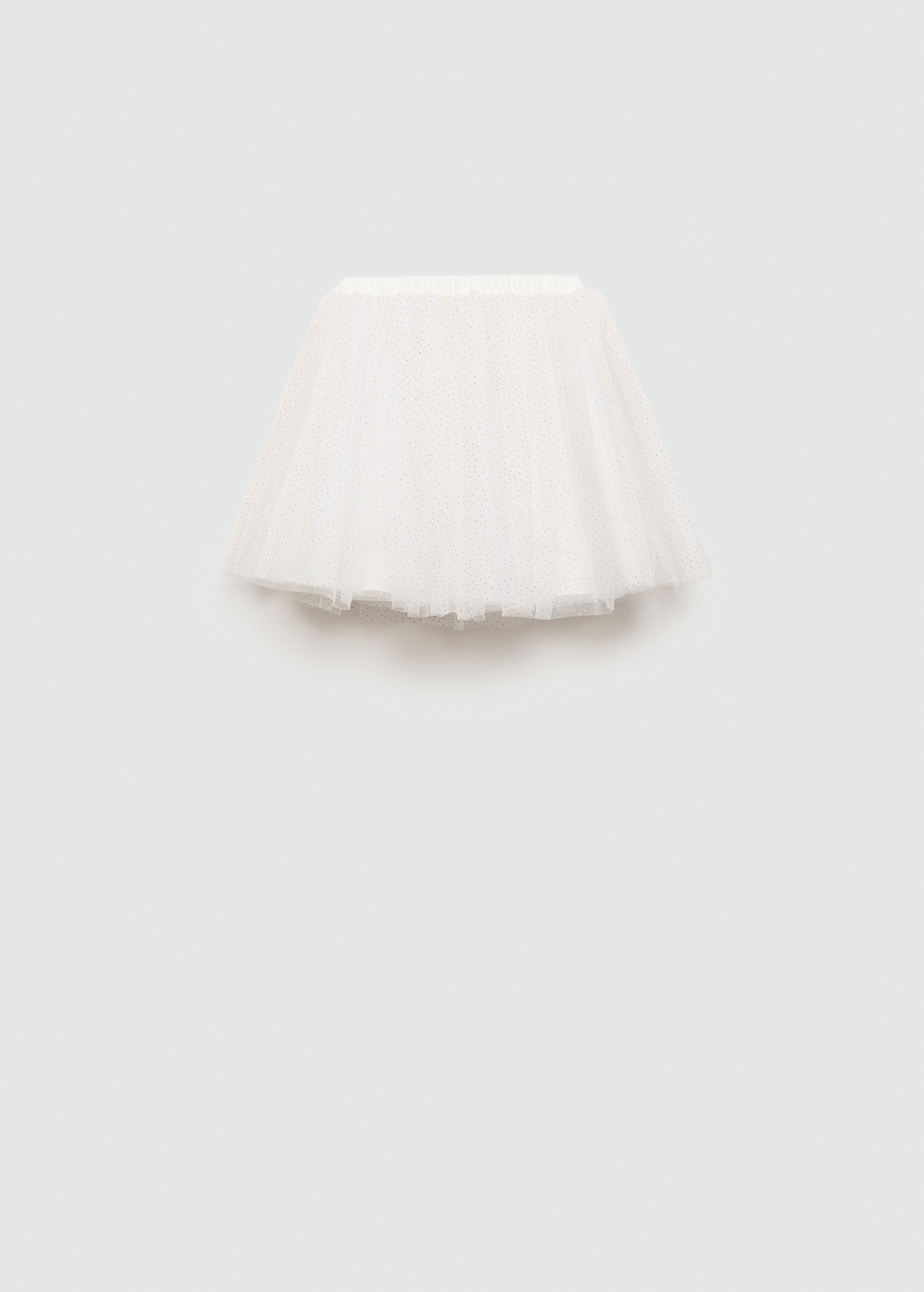 Glitter tulle skirt - Reverse of the article
