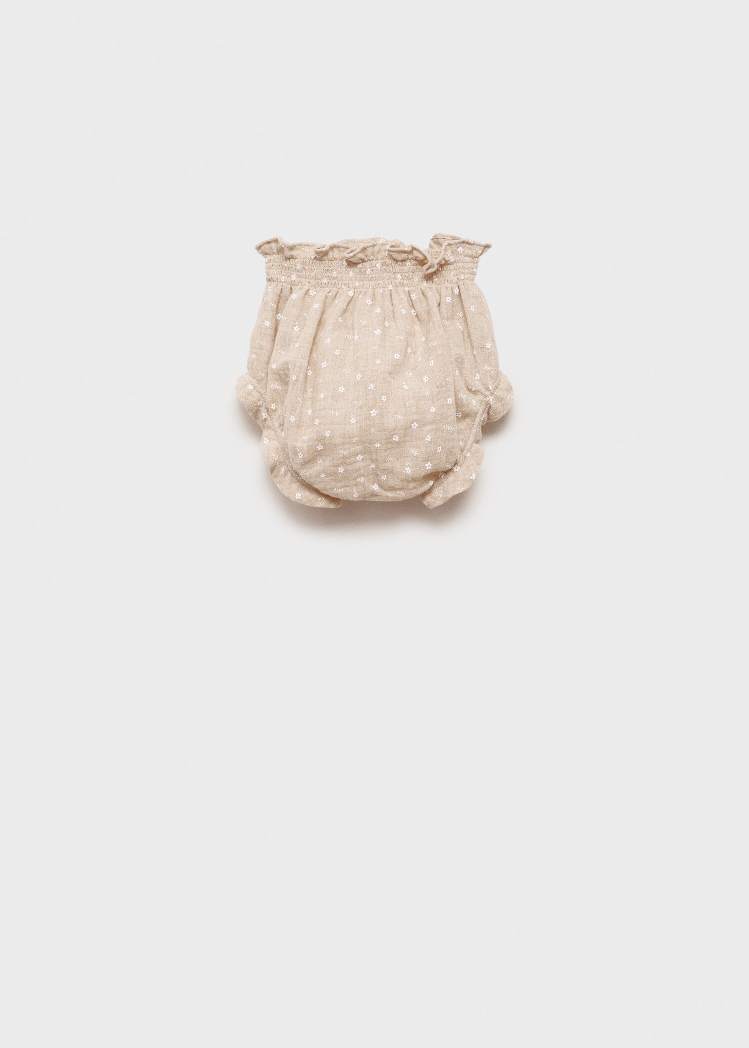 Floral-print shorts - Reverse of the article