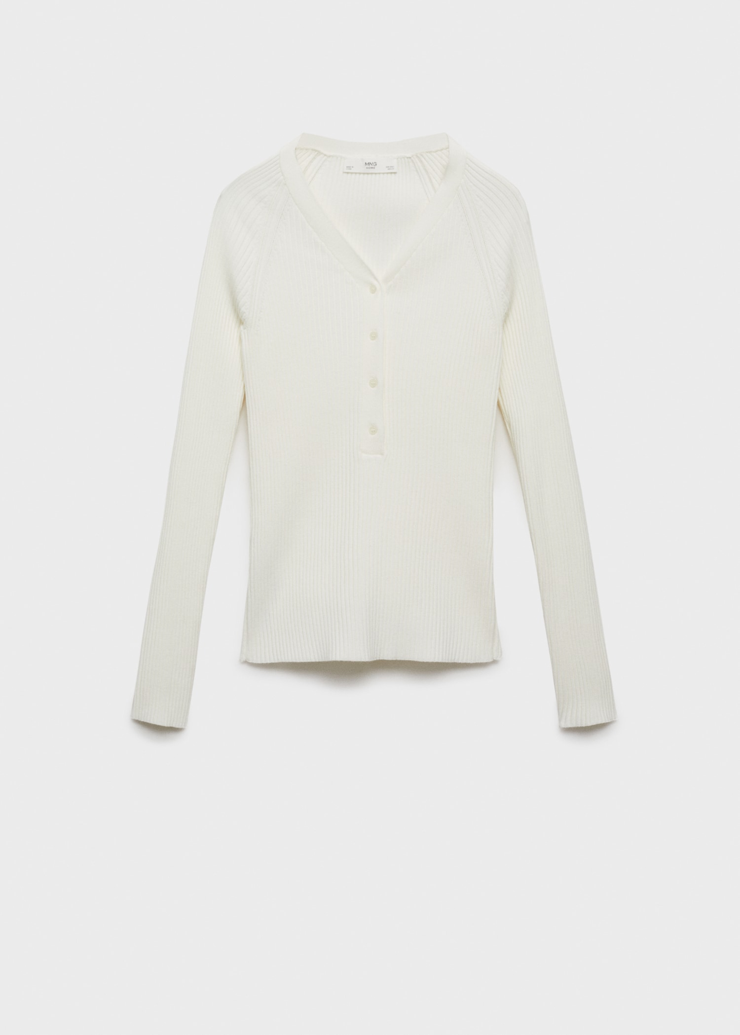 Ribbed t-shirt - Article without model