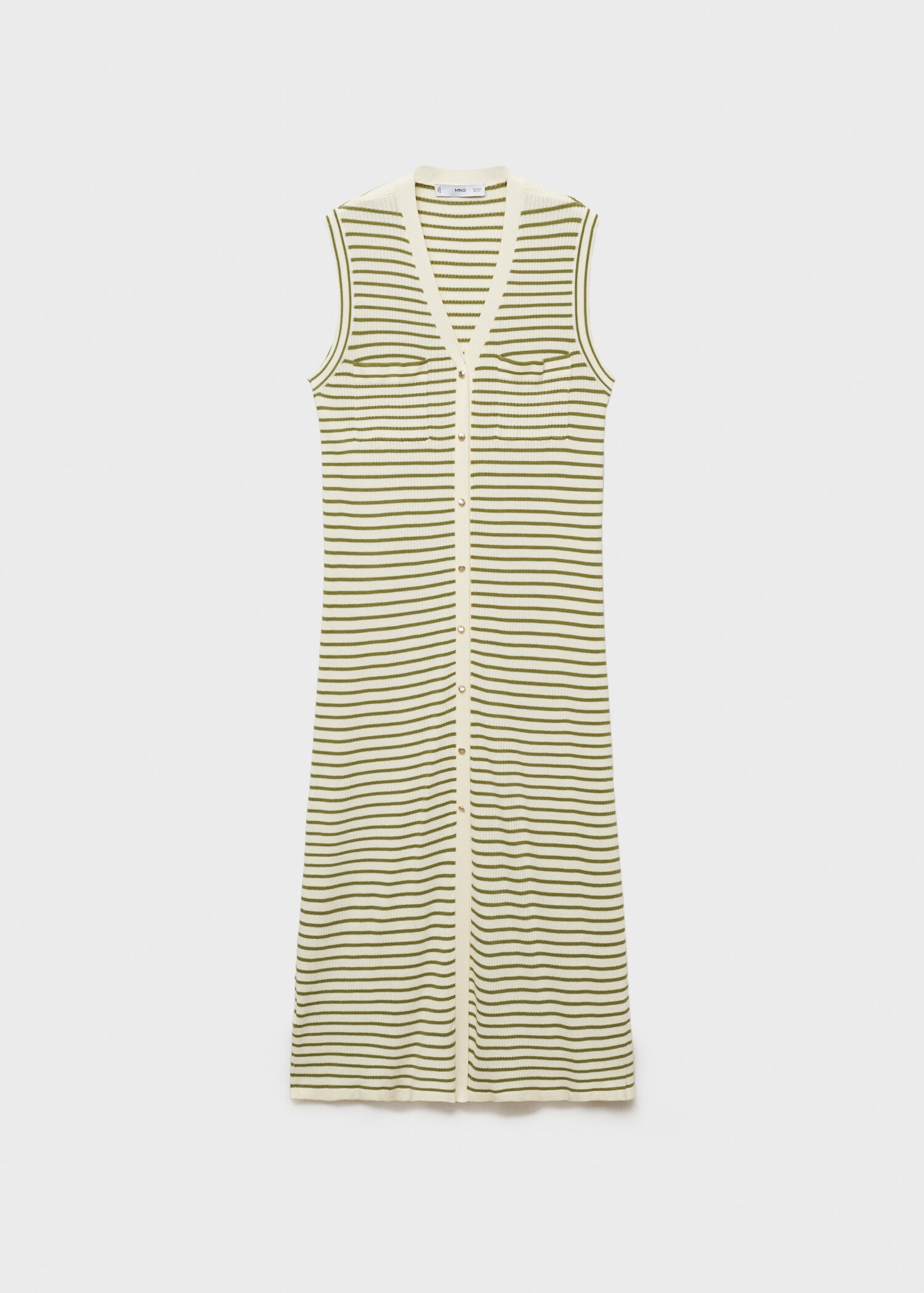 Striped sweater dress - Article without model