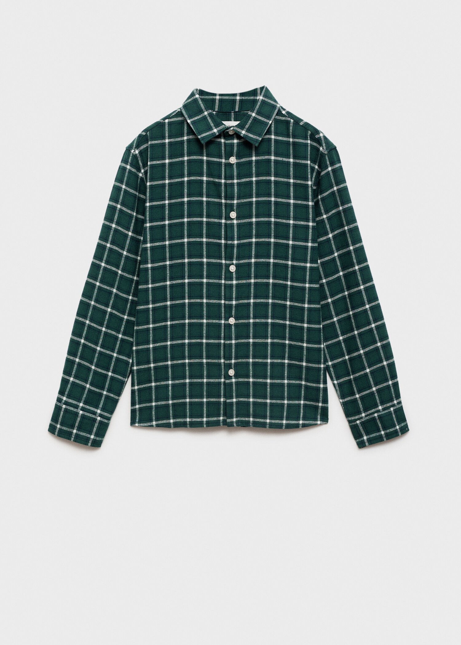 Chemise à carreaux en coton - Article sans modèle