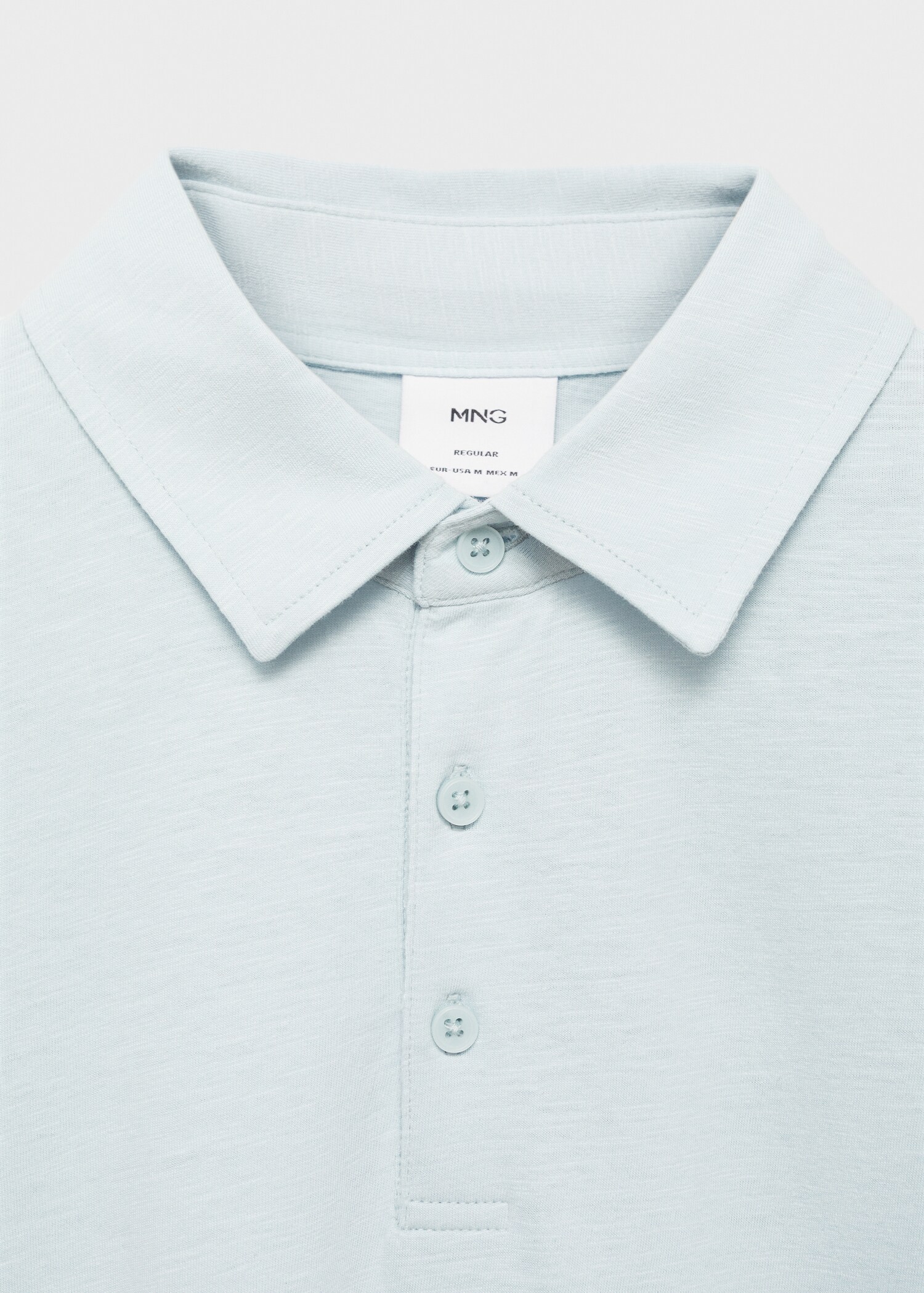100% 纯棉常规版型 Polo 衫 - null