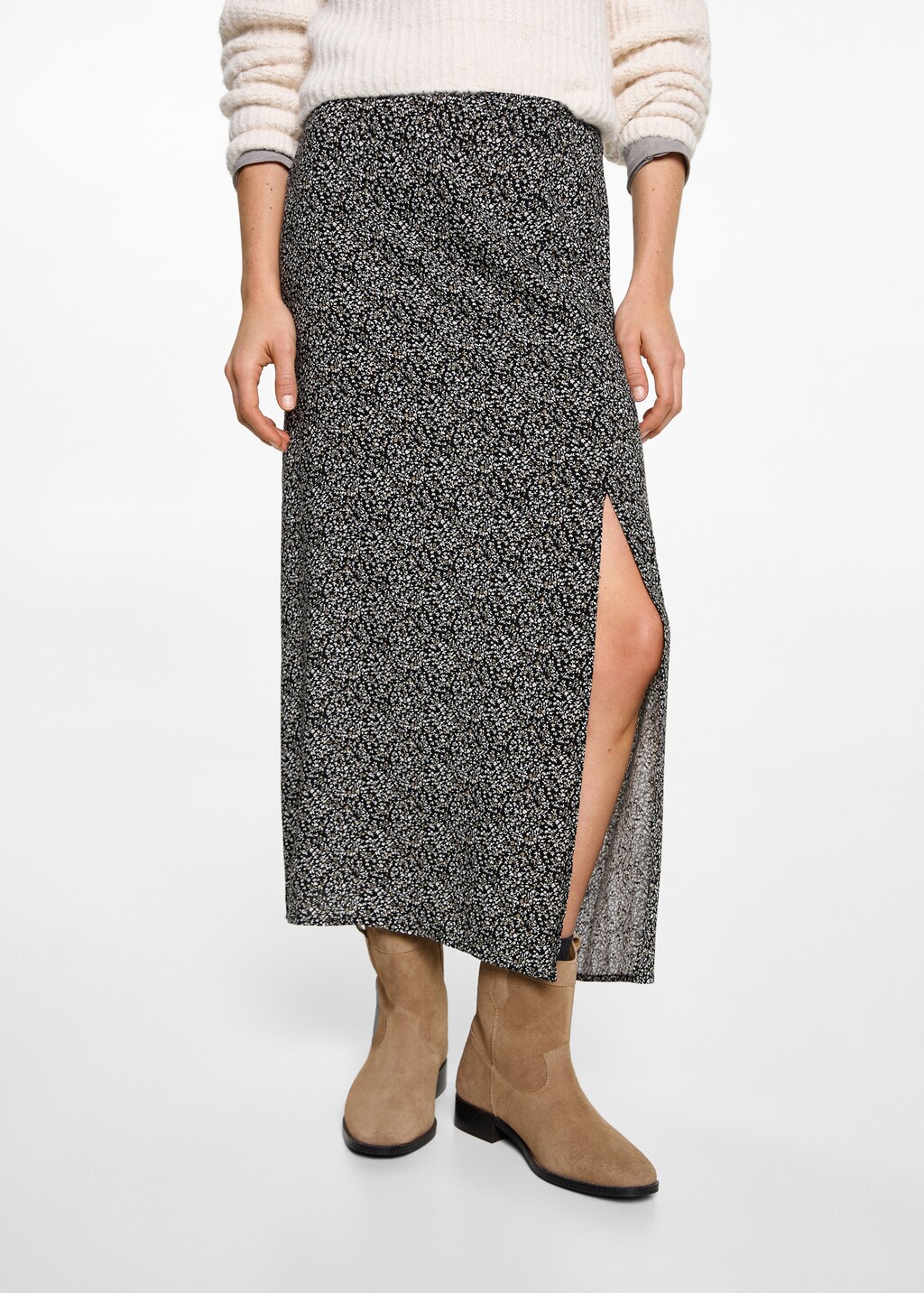 Floral midi skirt singapore discount