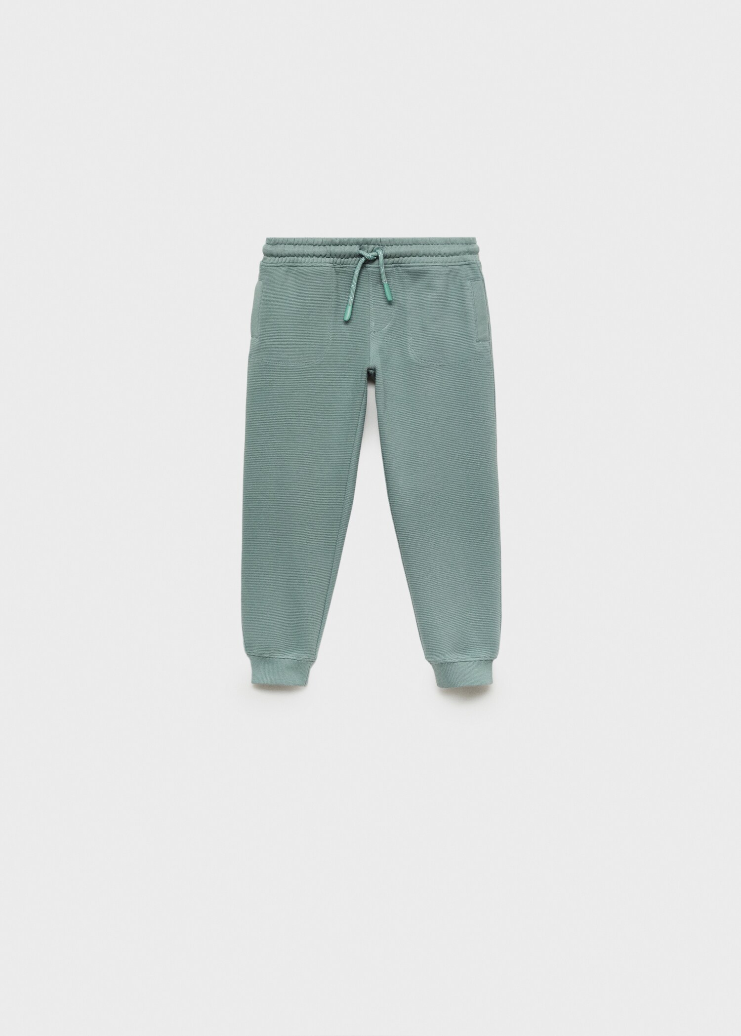 Cotton jogger-style trousers - Article without model