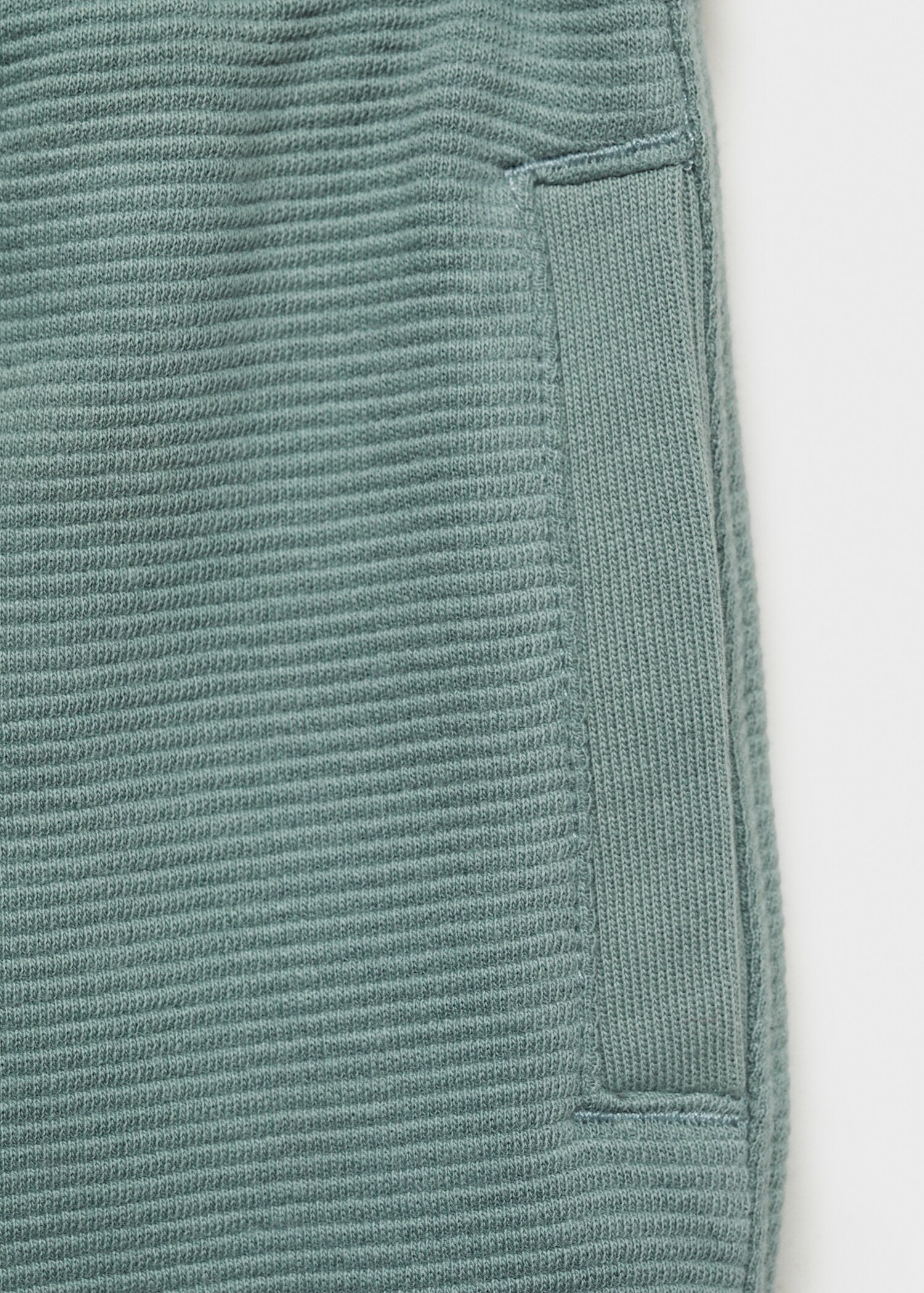Cotton jogger-style trousers - Details of the article 0