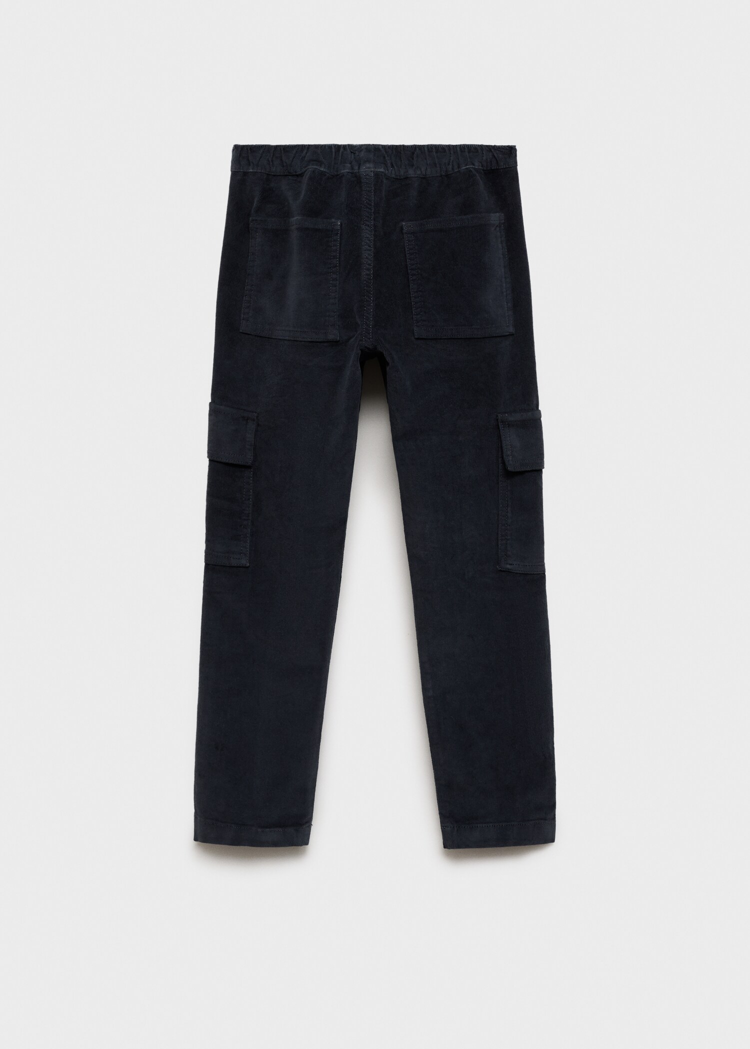 Corduroy cargo trousers - Reverse of the article