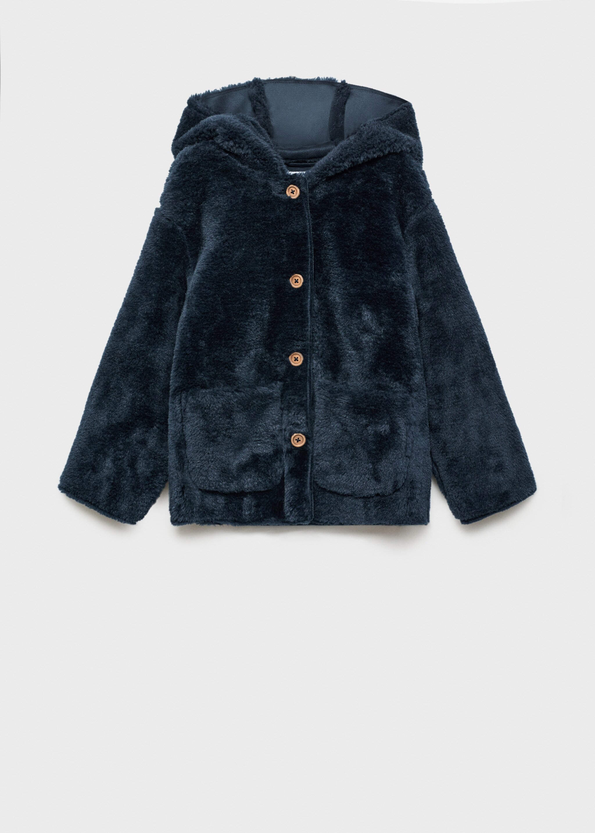 Fur-effect coat - Article without model