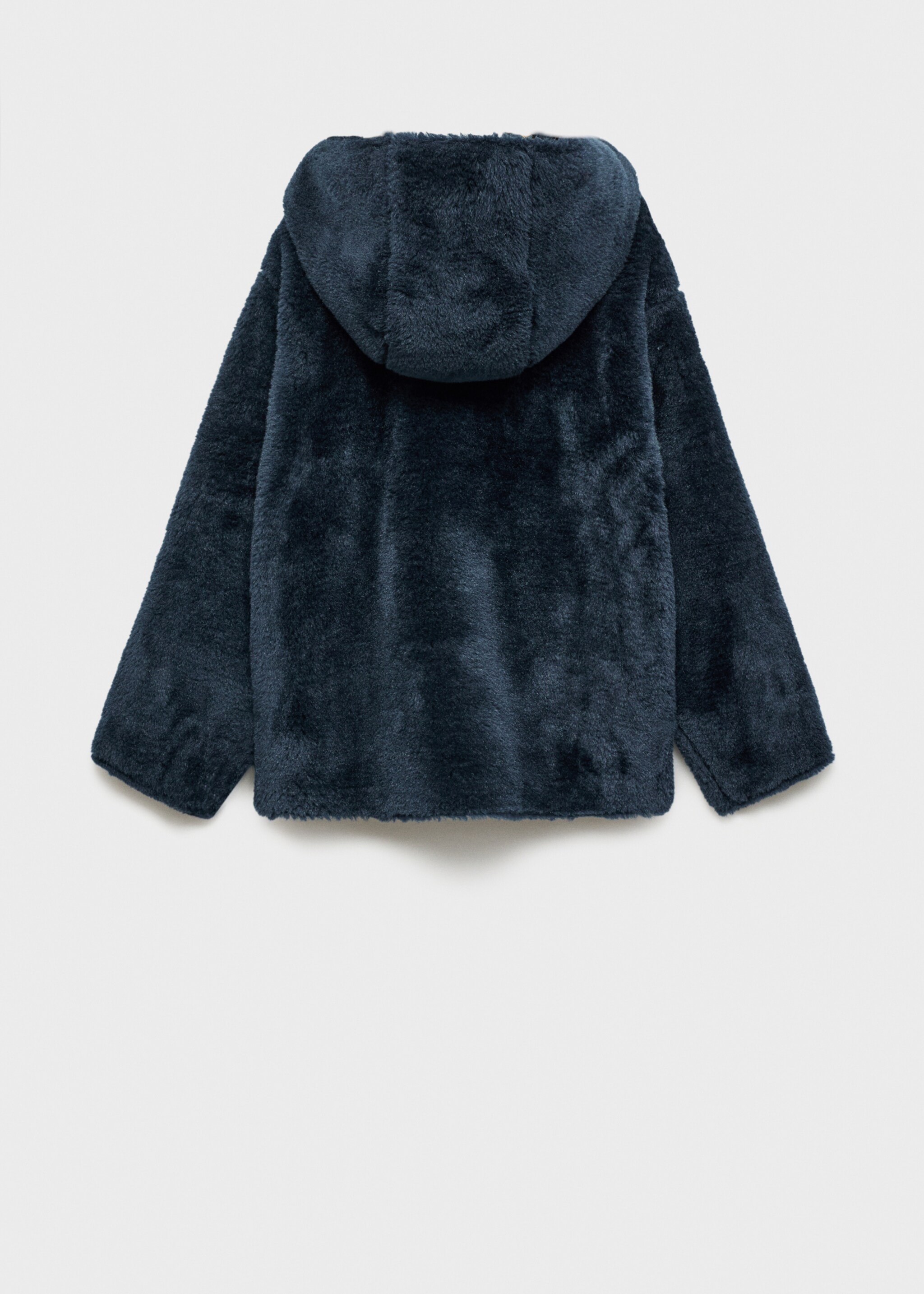 Fur-effect coat - Reverse of the article