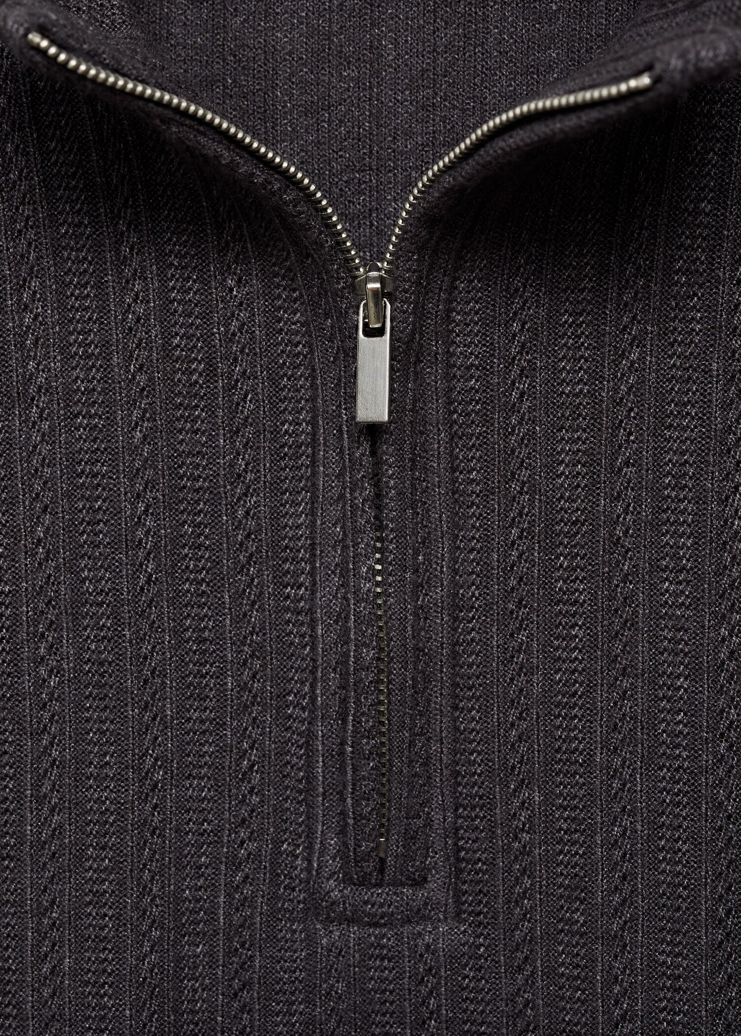 Zip knit sweater - Details of the article 8