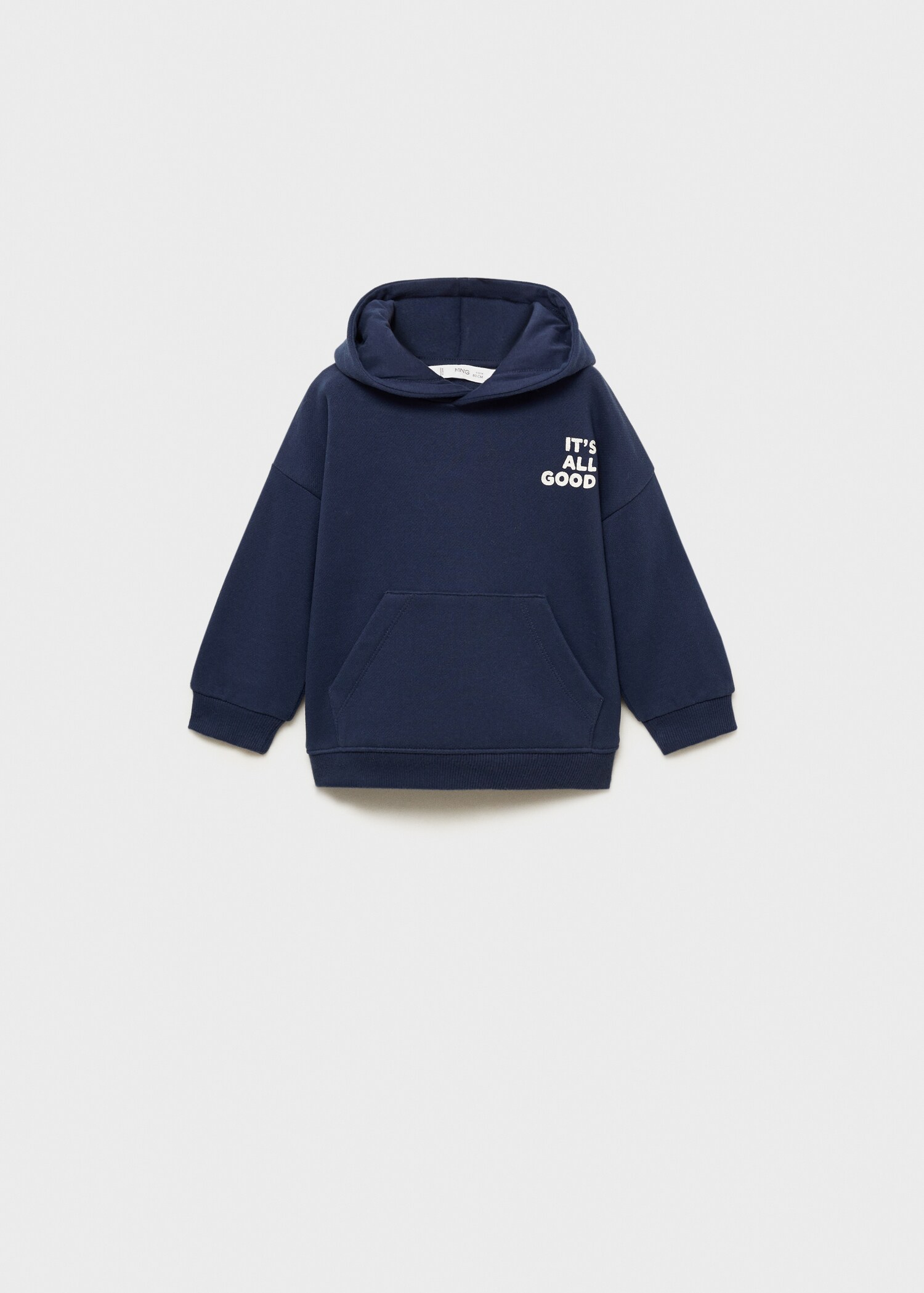 Printed message sweatshirt - Article without model