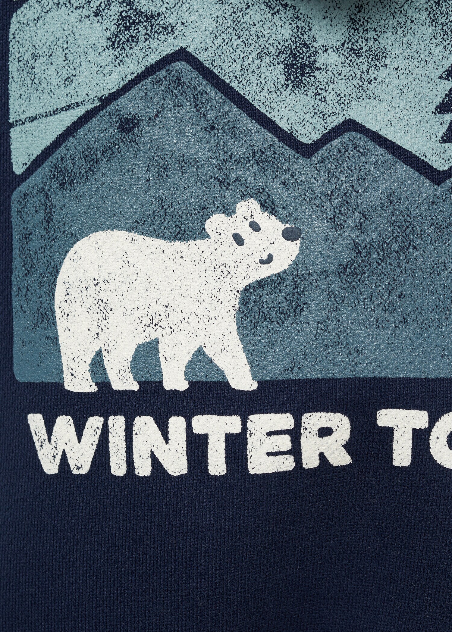 Printed message sweatshirt - Details of the article 0