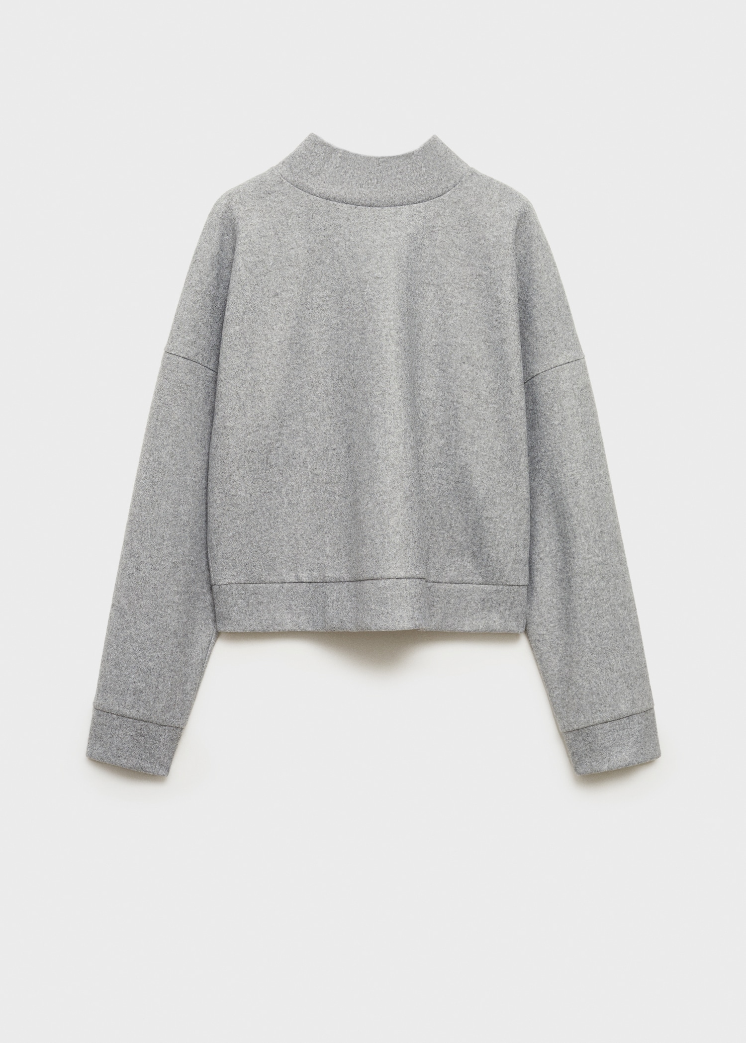 Sudadera felpa cuello alto - Artículo sin modelo