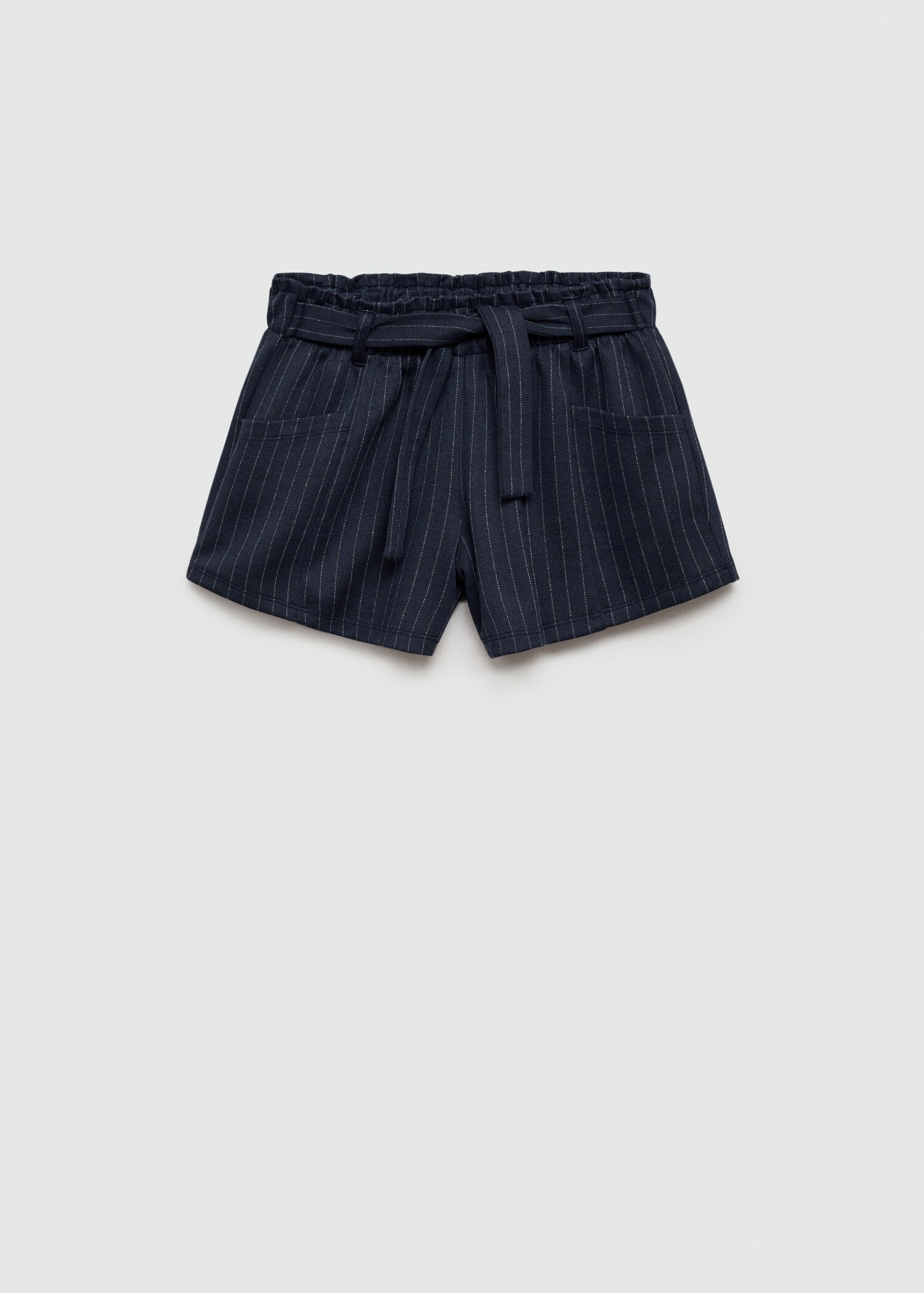 Striped shorts with belt - Article without model